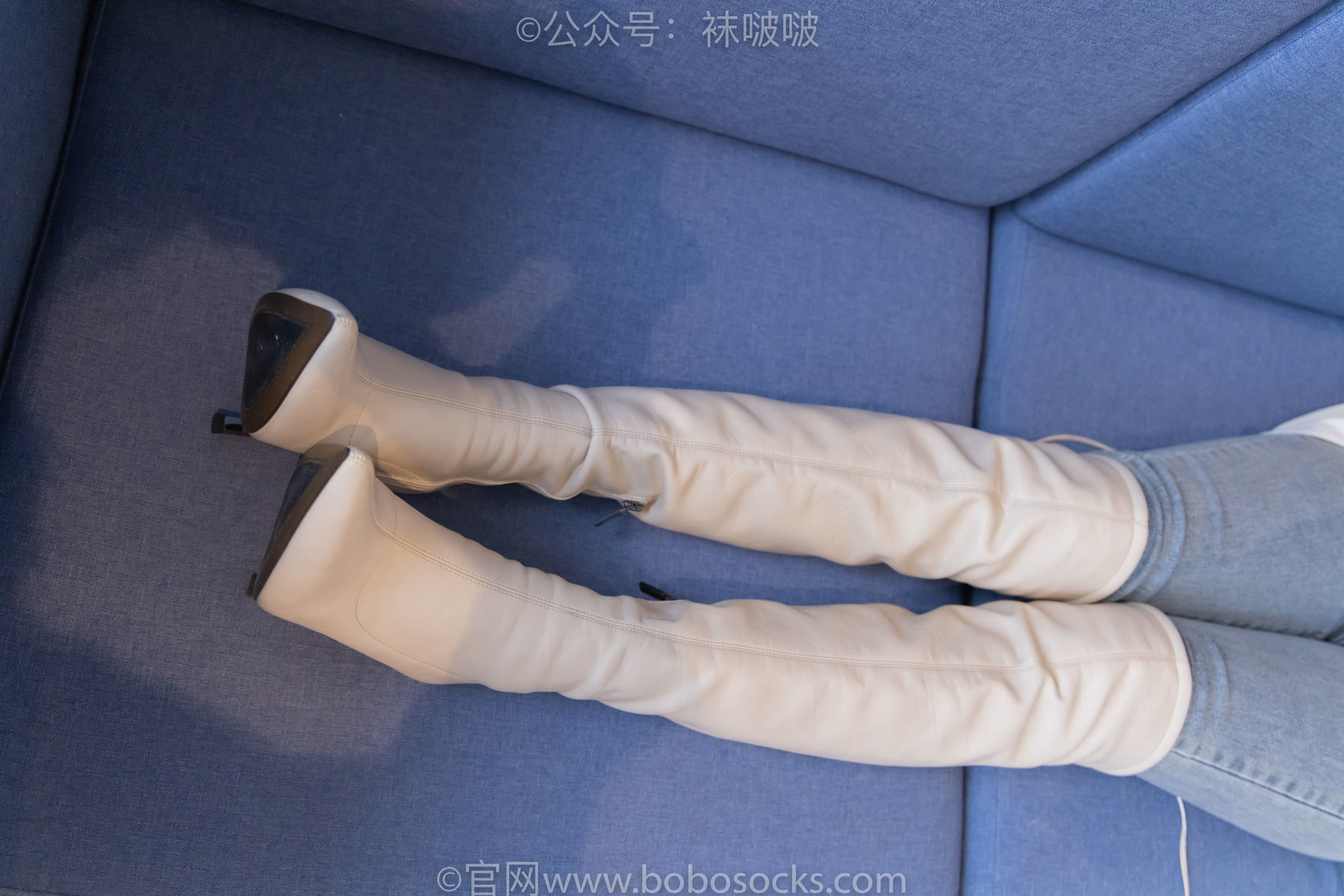 图片[30]-BoBoSocks袜啵啵 No.050 小甜豆-高跟长靴、白棉袜[175P]-六色网