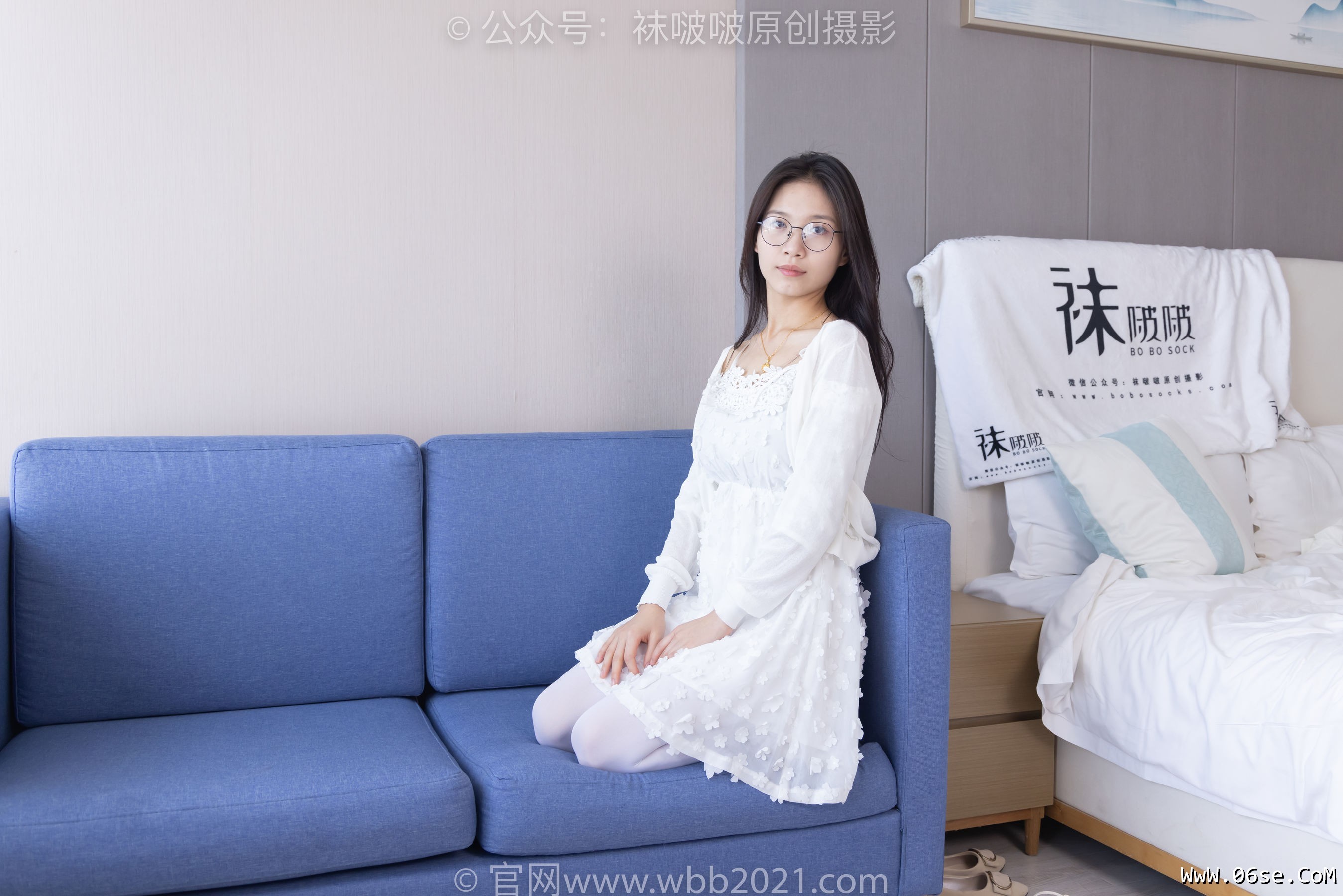 图片[105]-BoBoSocks袜啵啵 No.322 芝士 -两双平底鞋、厚白丝[140P]-六色网