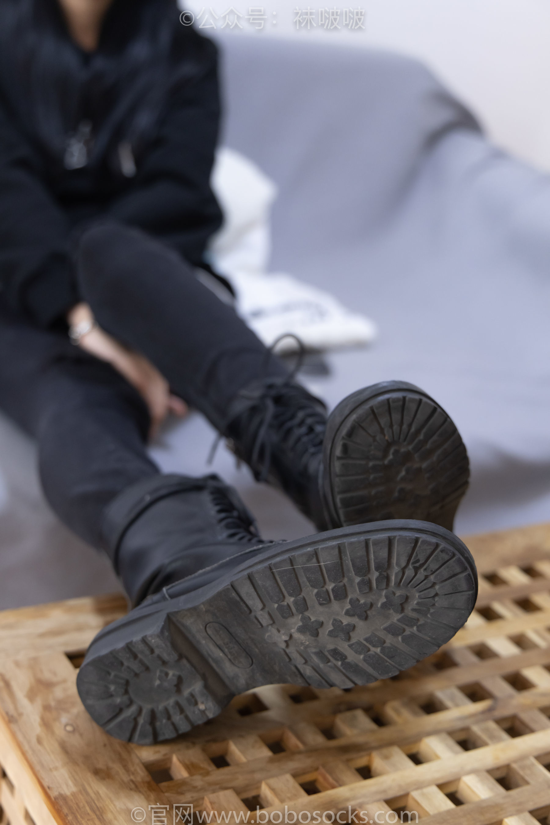 图片[39]-BoBoSocks袜啵啵 No.061 稚予-短靴、白棉袜、裸足[145P]-六色网