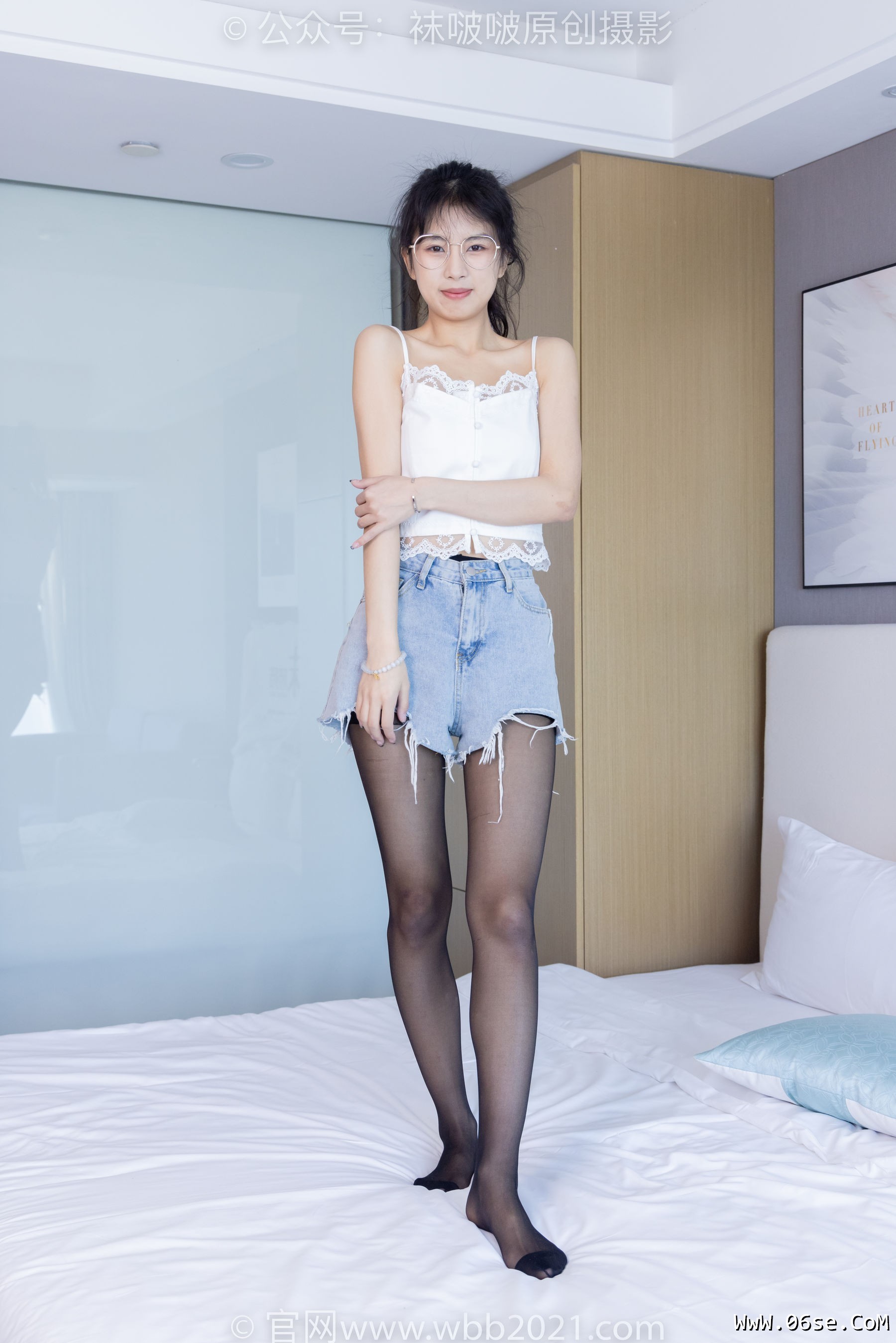图片[81]-BoBoSocks袜啵啵 No.383 奶油 -长靴、高跟长靴、黑丝、网袜、裸足[150P]-六色网