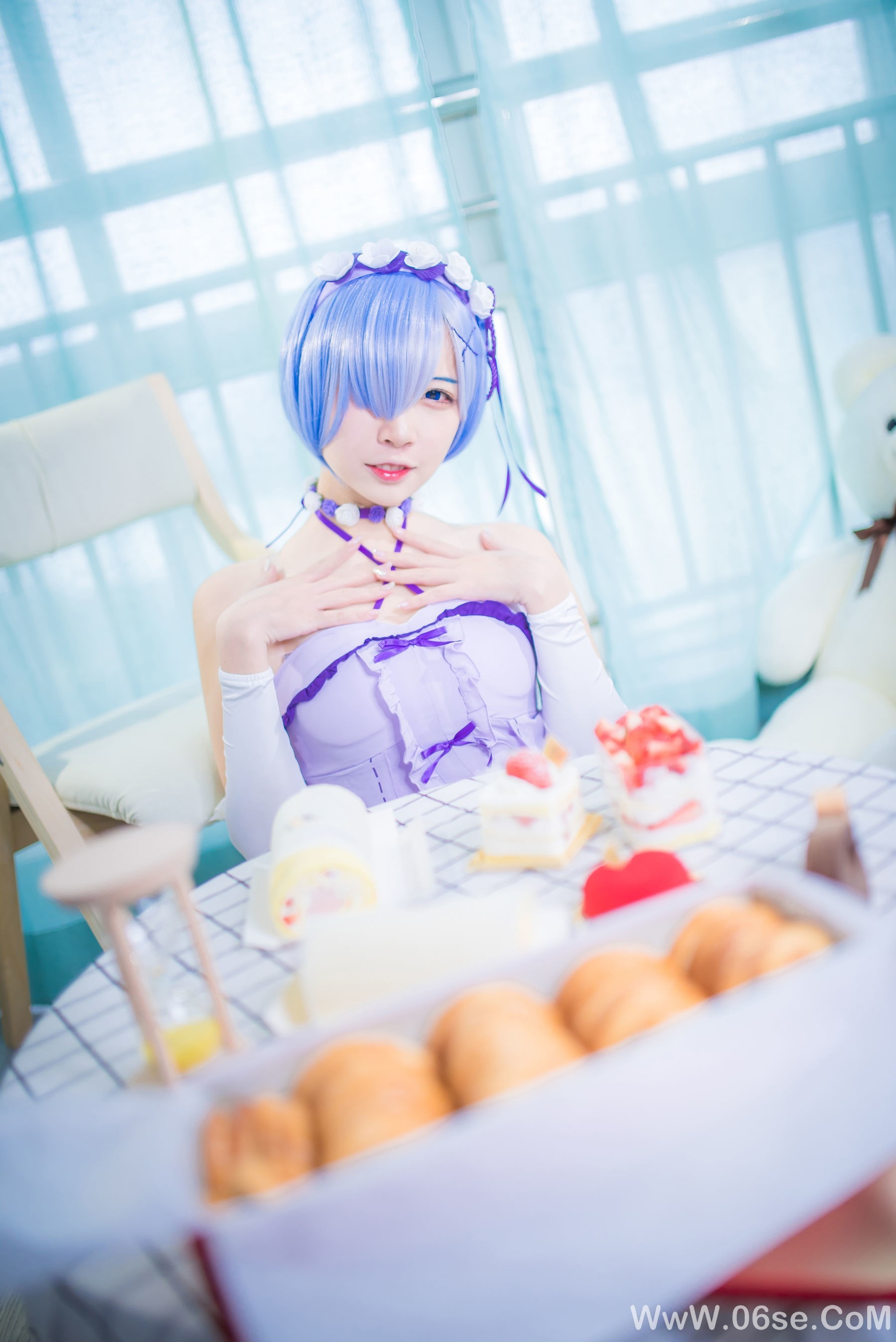 图片[36]-人气Coser二佐Nisa 蕾姆[42P]-六色网