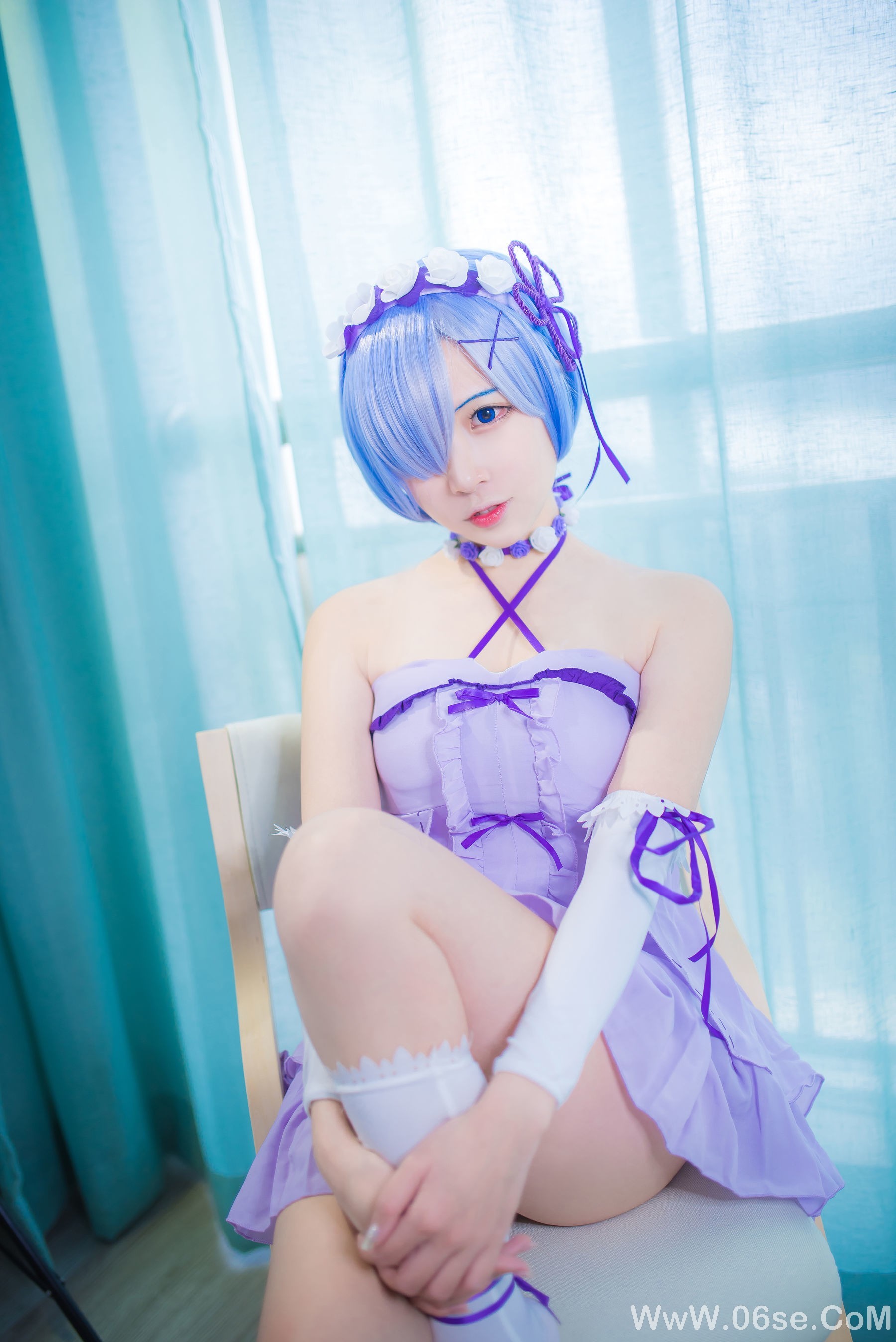 图片[32]-人气Coser二佐Nisa 蕾姆[42P]-六色网