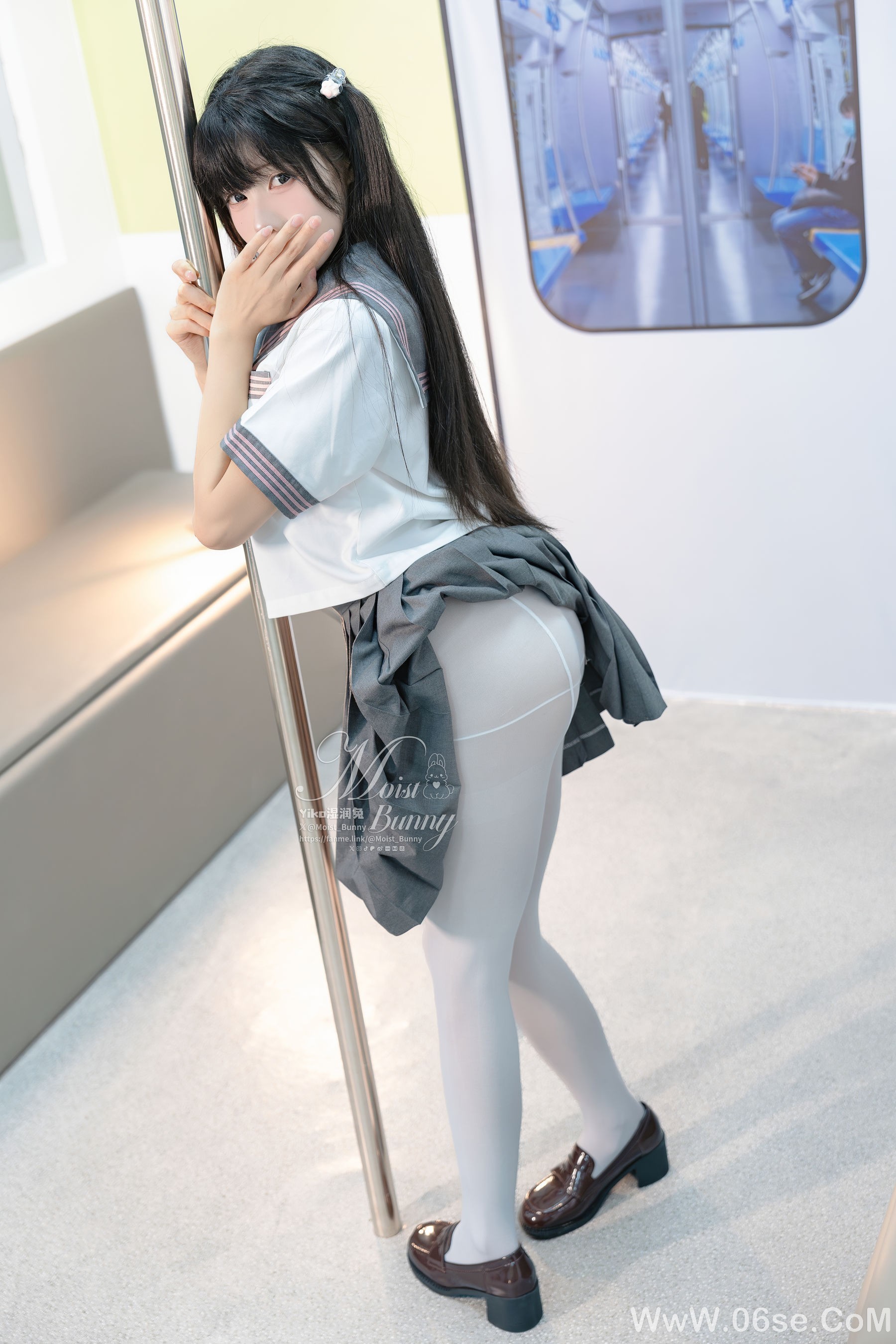 图片[8]-咬一口兔娘 – 地铁萌妹[88P]-六色网