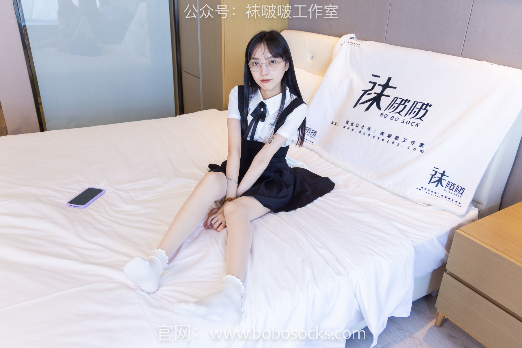图片[89]-BoBoSocks袜啵啵 No.121 稚予-高跟鞋、白棉袜、肉丝[140P]-六色网