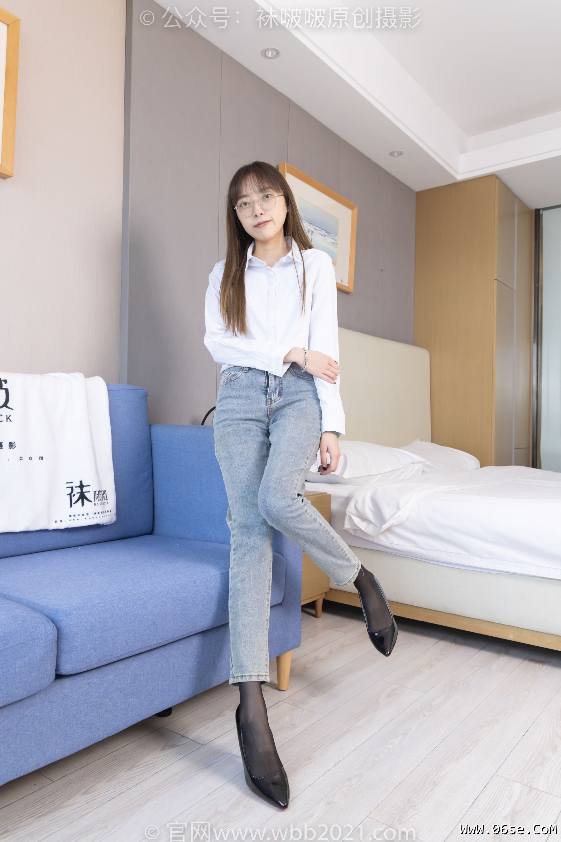 BoBoSocks袜啵啵 No.337 稚予 -高跟鞋、高跟凉鞋、黑丝、裤里丝、裸足[200P]-六色网
