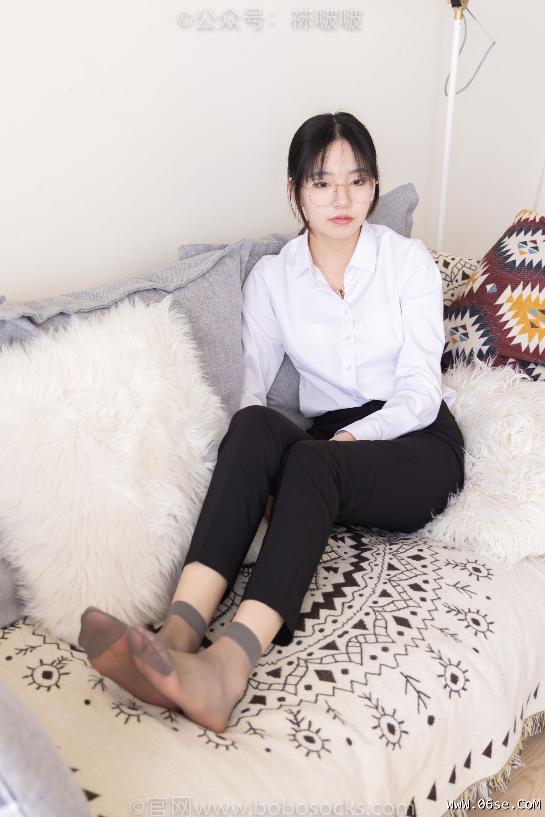 图片[61]-BoBoSocks袜啵啵 No.085 小甜豆-平底鞋、短灰丝、短肉丝[140P]-六色网