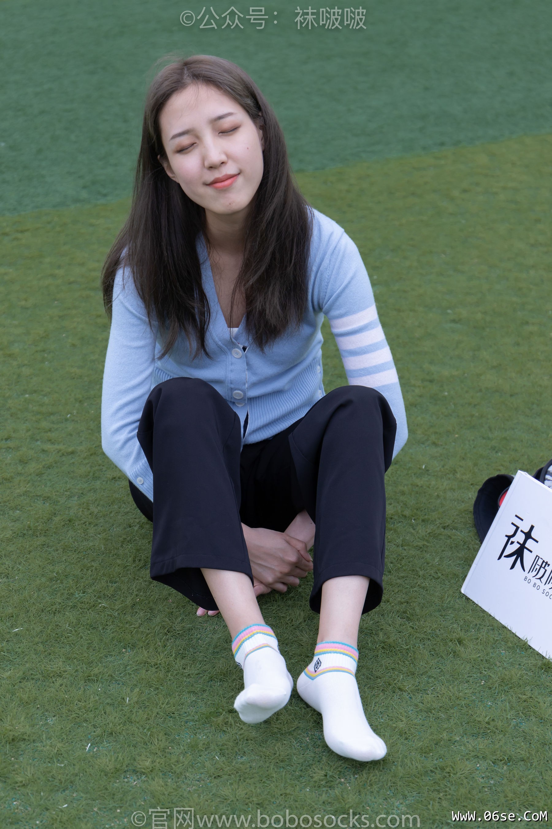 图片[68]-BoBoSocks袜啵啵 No.021 泡芙-板鞋、白棉袜、裸足[131P]-六色网
