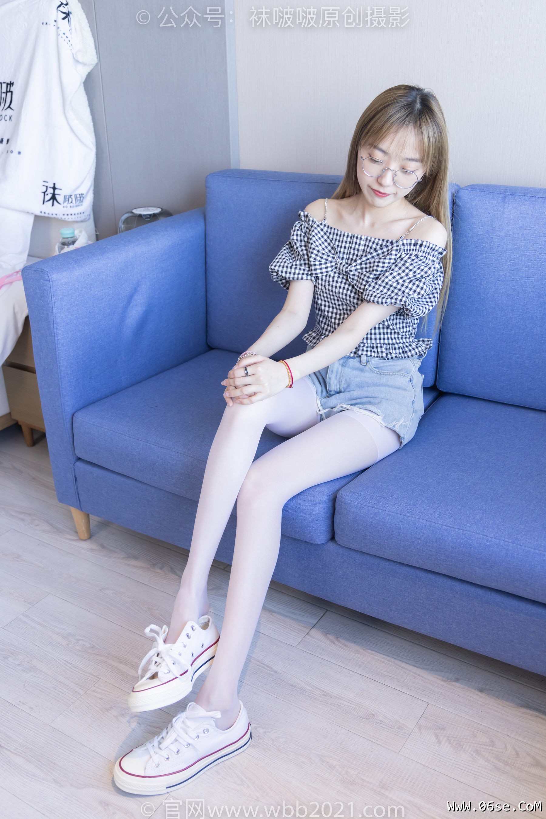图片[112]-BoBoSocks袜啵啵 No.234 稚予-板鞋、白丝[150P]-六色网