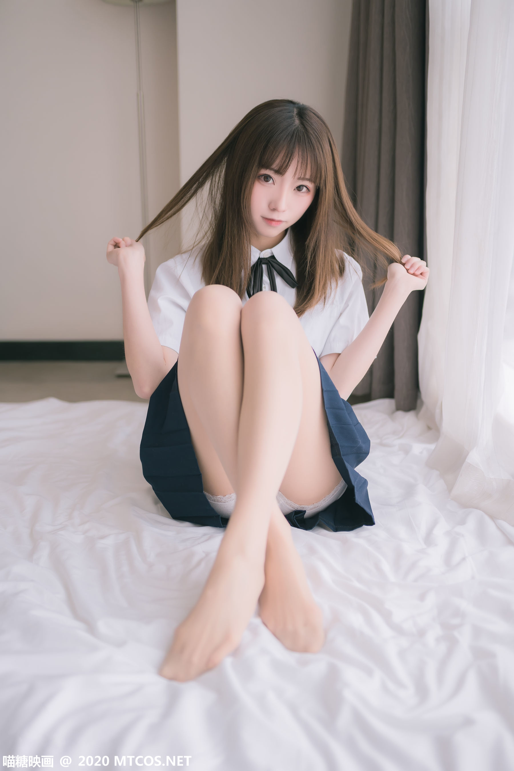 图片[11]-[喵糖映画] JKL.012 夏季校服JK制服 [48P]-六色网