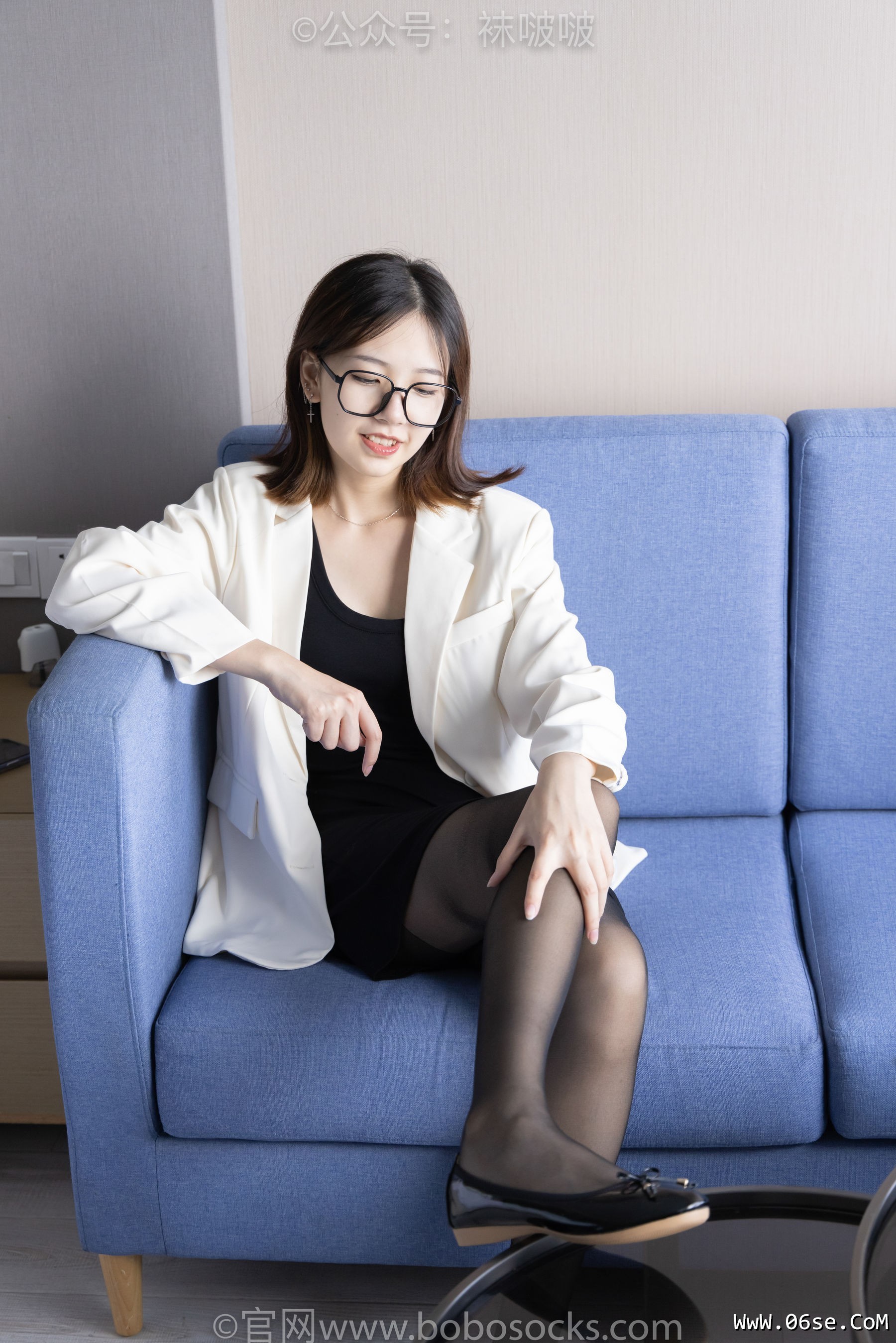 图片[17]-BoBoSocks袜啵啵 No.032 小甜豆-平底鞋、黑丝[140P]-六色网