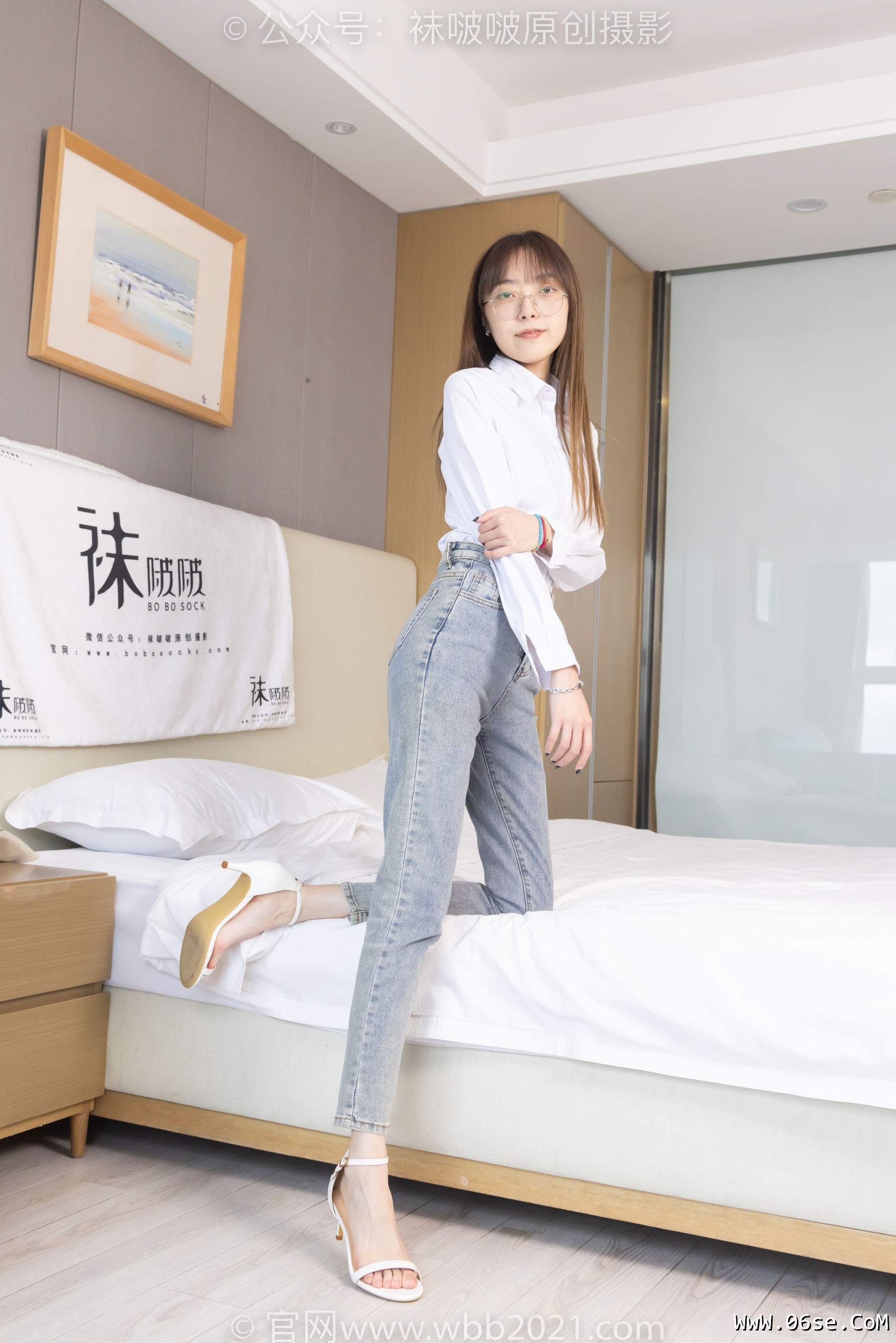 图片[189]-BoBoSocks袜啵啵 No.337 稚予 -高跟鞋、高跟凉鞋、黑丝、裤里丝、裸足[200P]-六色网