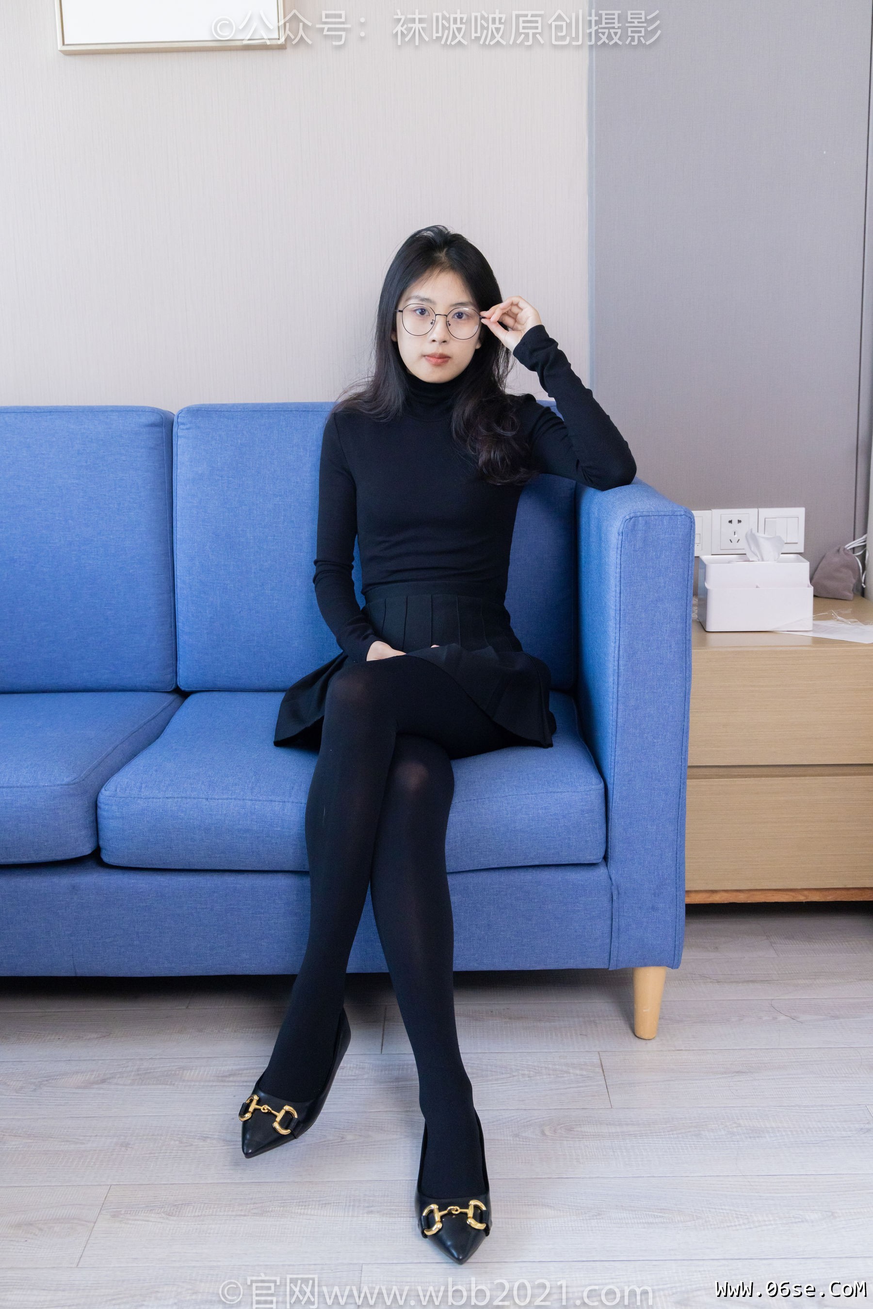 图片[35]-BoBoSocks袜啵啵 No.430 奶油 -平底鞋、厚黑丝、丝袜踩奶油小蛋糕剧情[146P]-六色网