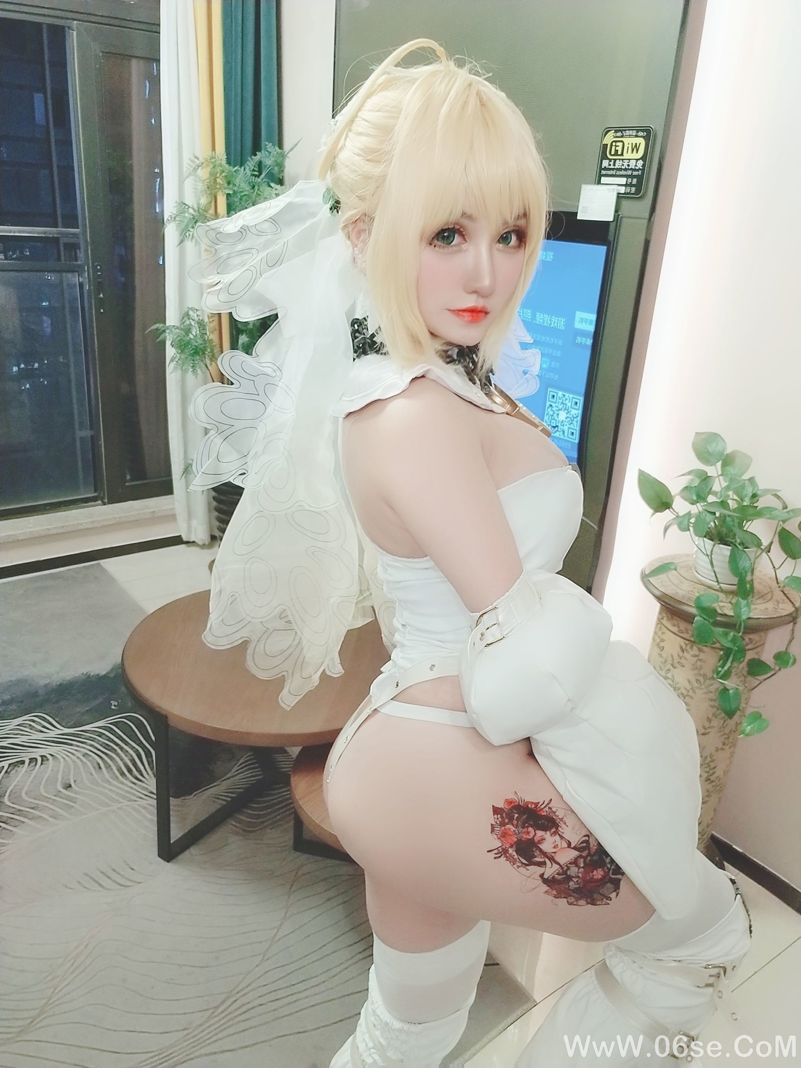 图片[4]-夏鸽鸽不想起床 尼禄花嫁[21P]-六色网