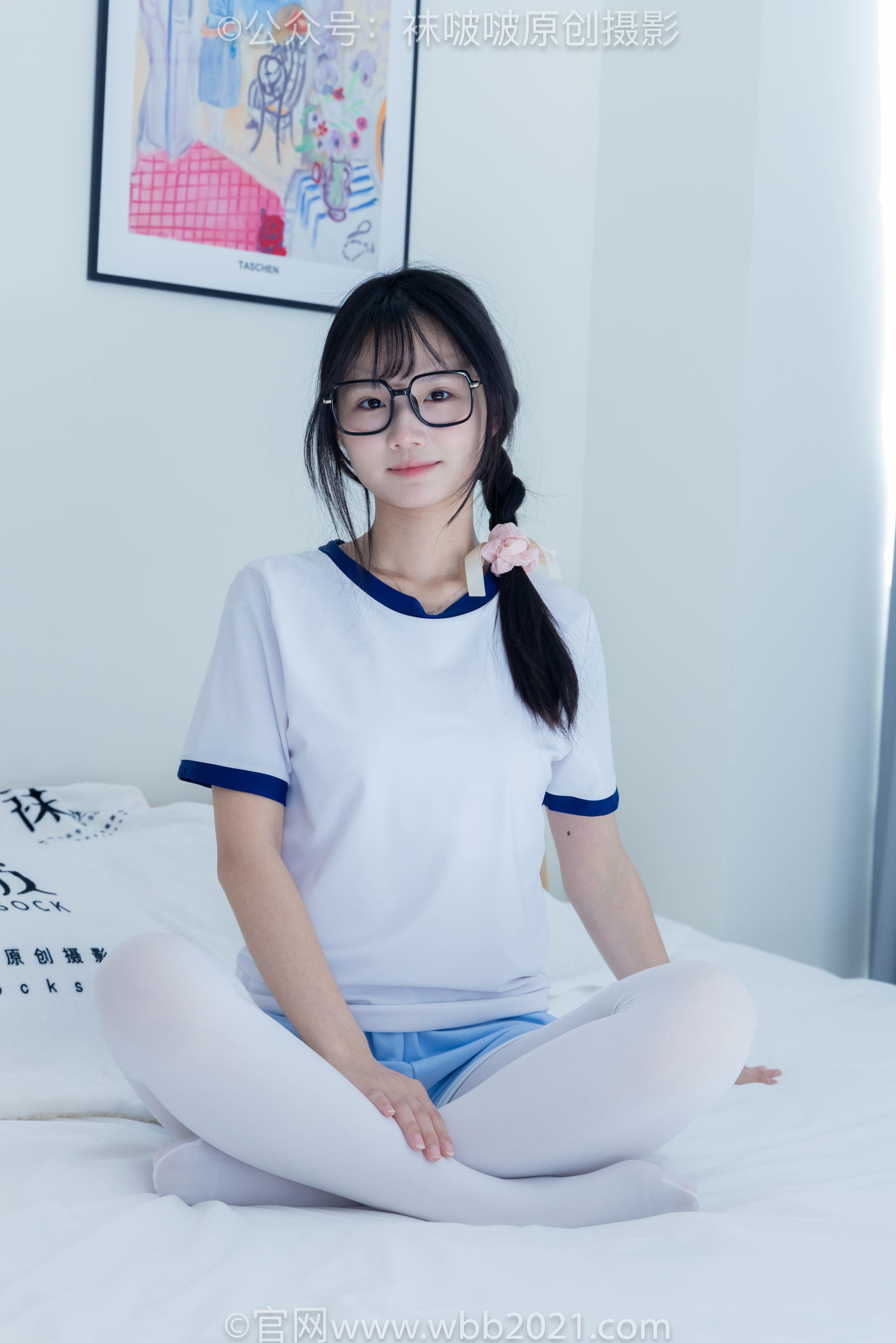 图片[126]-BoBoSocks袜啵啵 No.325 甜甜圈 -皮鞋、厚白丝[145P]-六色网