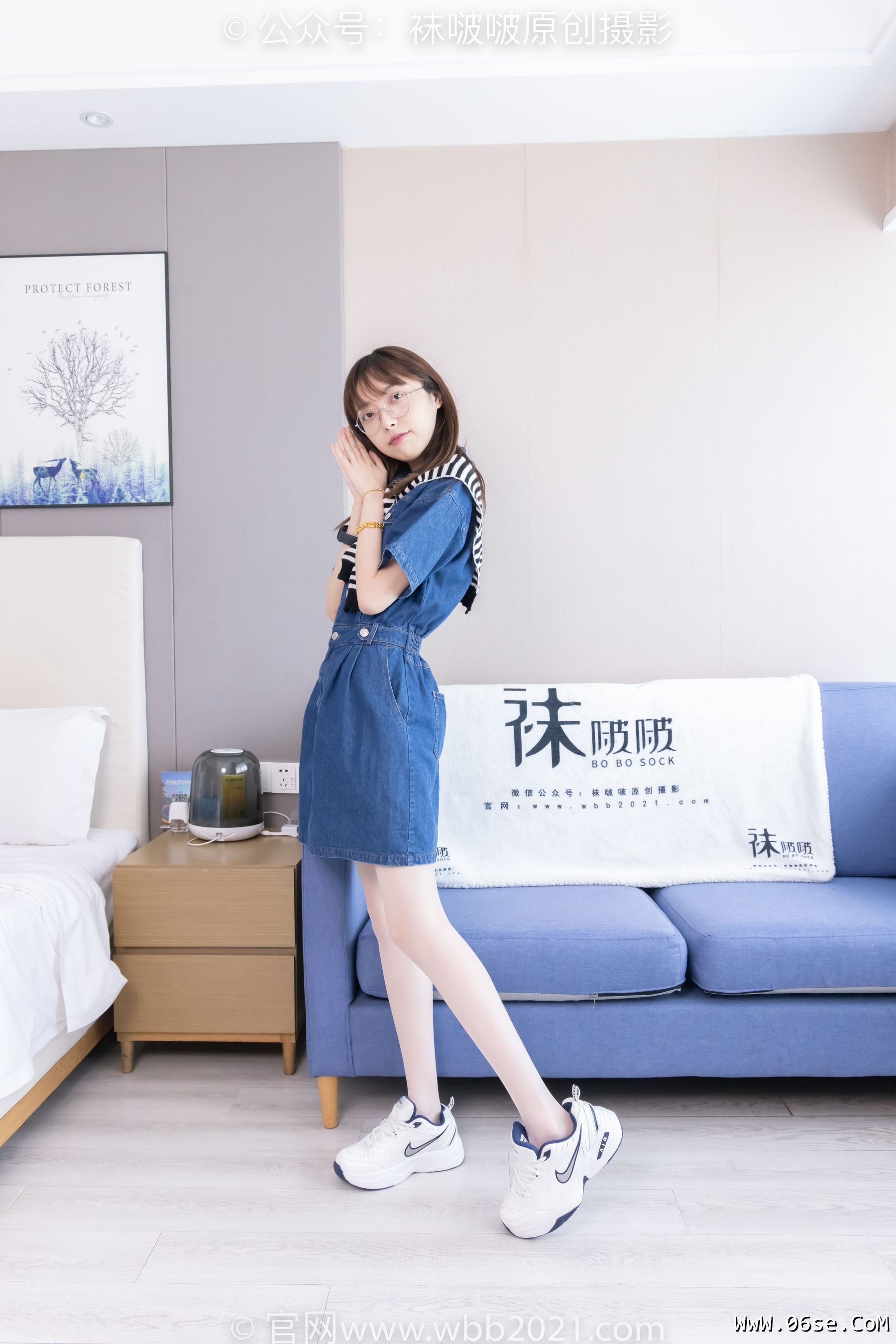 图片[60]-BoBoSocks袜啵啵 No.435 稚予 -板鞋、运动鞋、白丝、肉丝[150P]-六色网