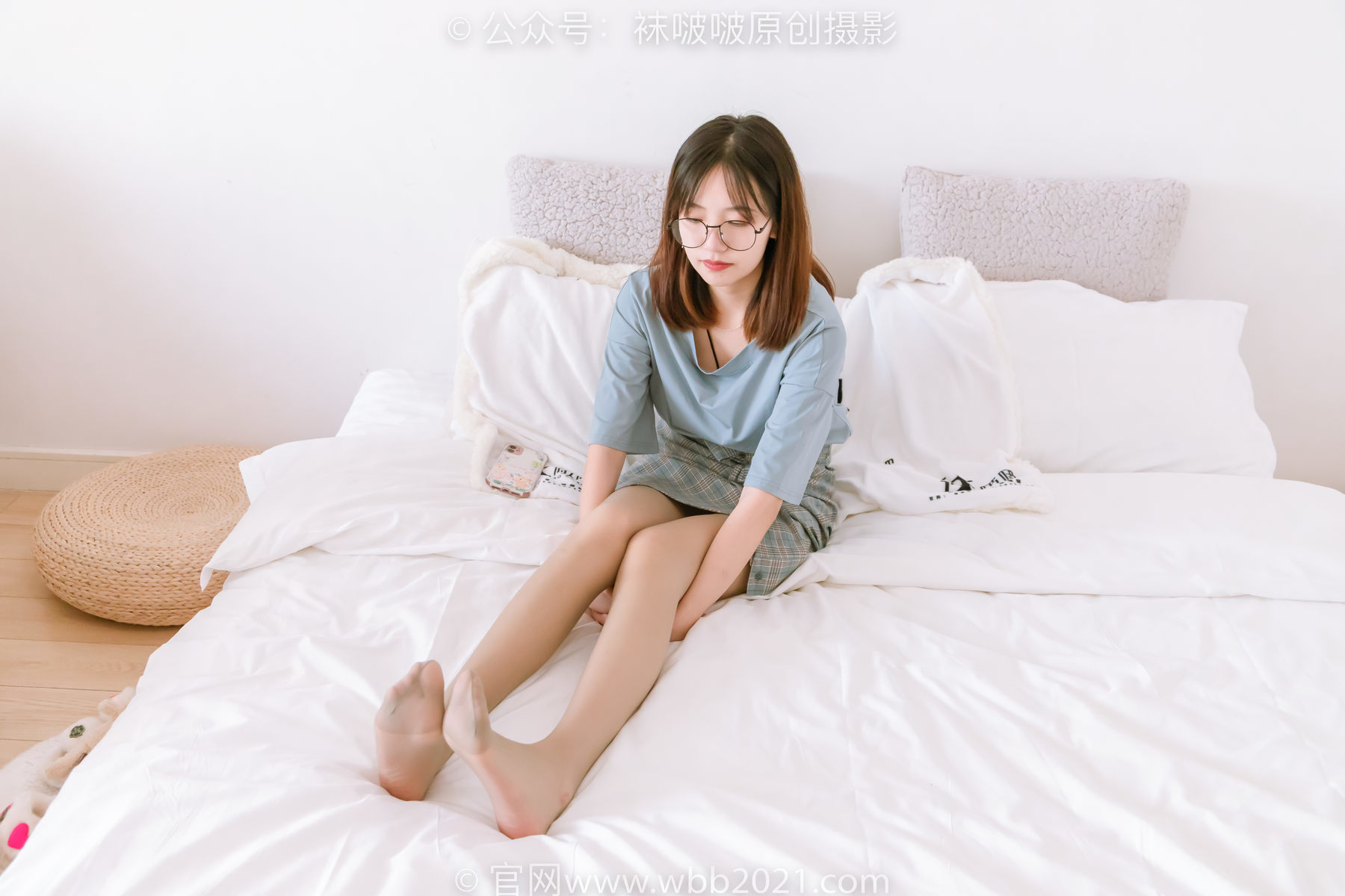 图片[82]-BoBoSocks袜啵啵 No.239 小甜豆-棉拖鞋、灰丝、裸足[140P]-六色网