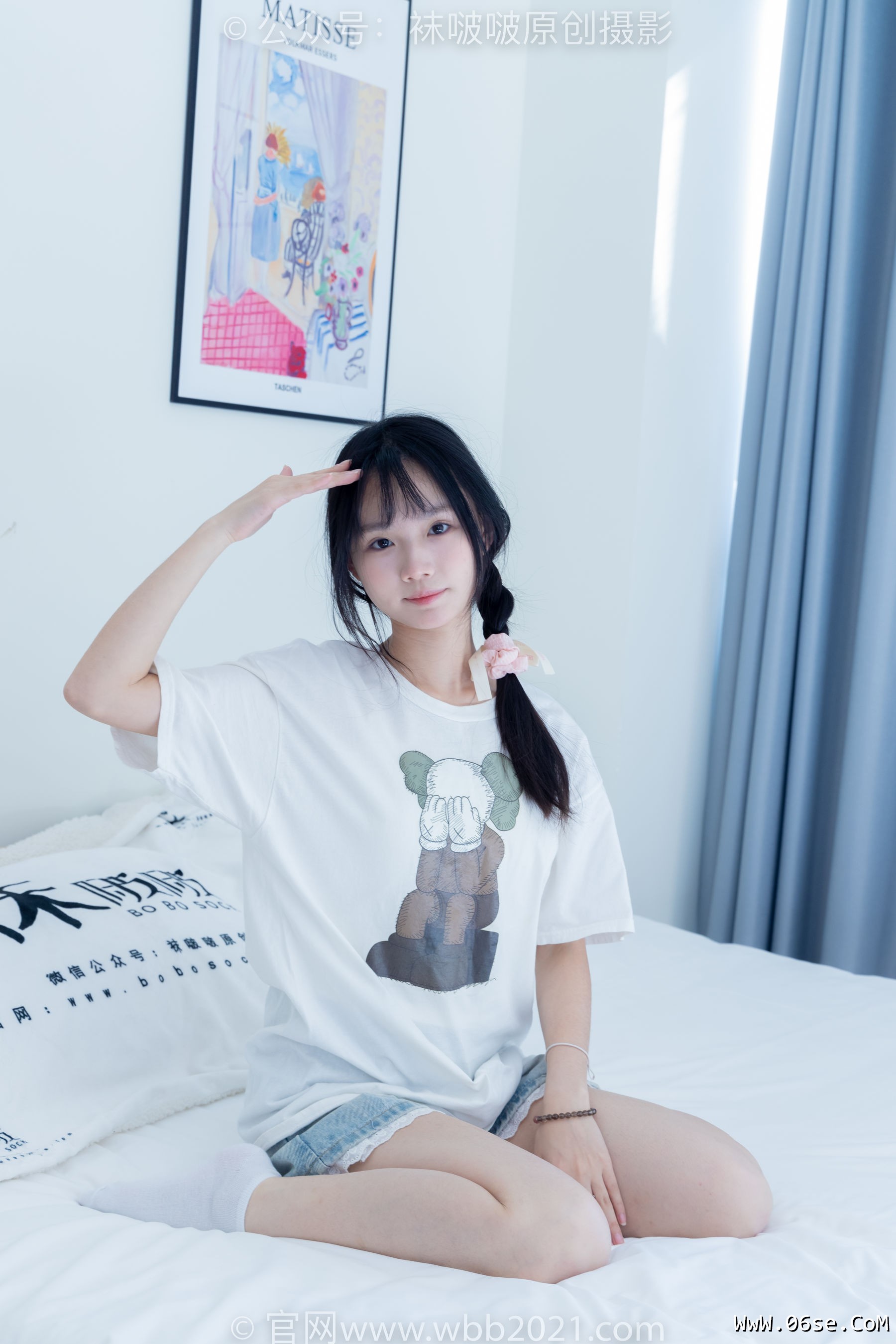 图片[144]-BoBoSocks袜啵啵 No.331 甜甜圈 -板鞋、白棉袜、裸足[144P]-六色网