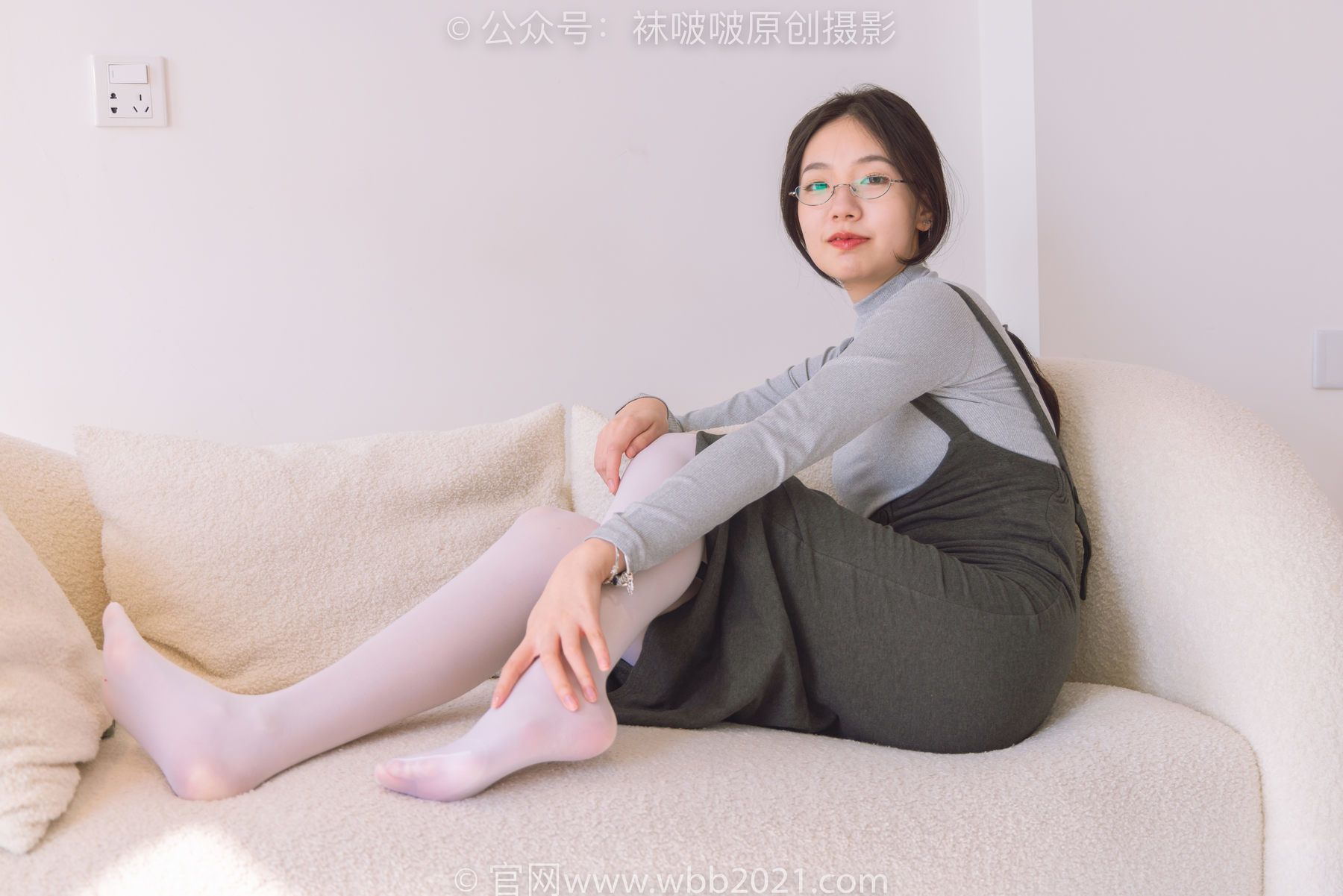 图片[121]-BoBoSocks袜啵啵 No.242 小甜豆-高跟鞋、厚白丝[140P]-六色网