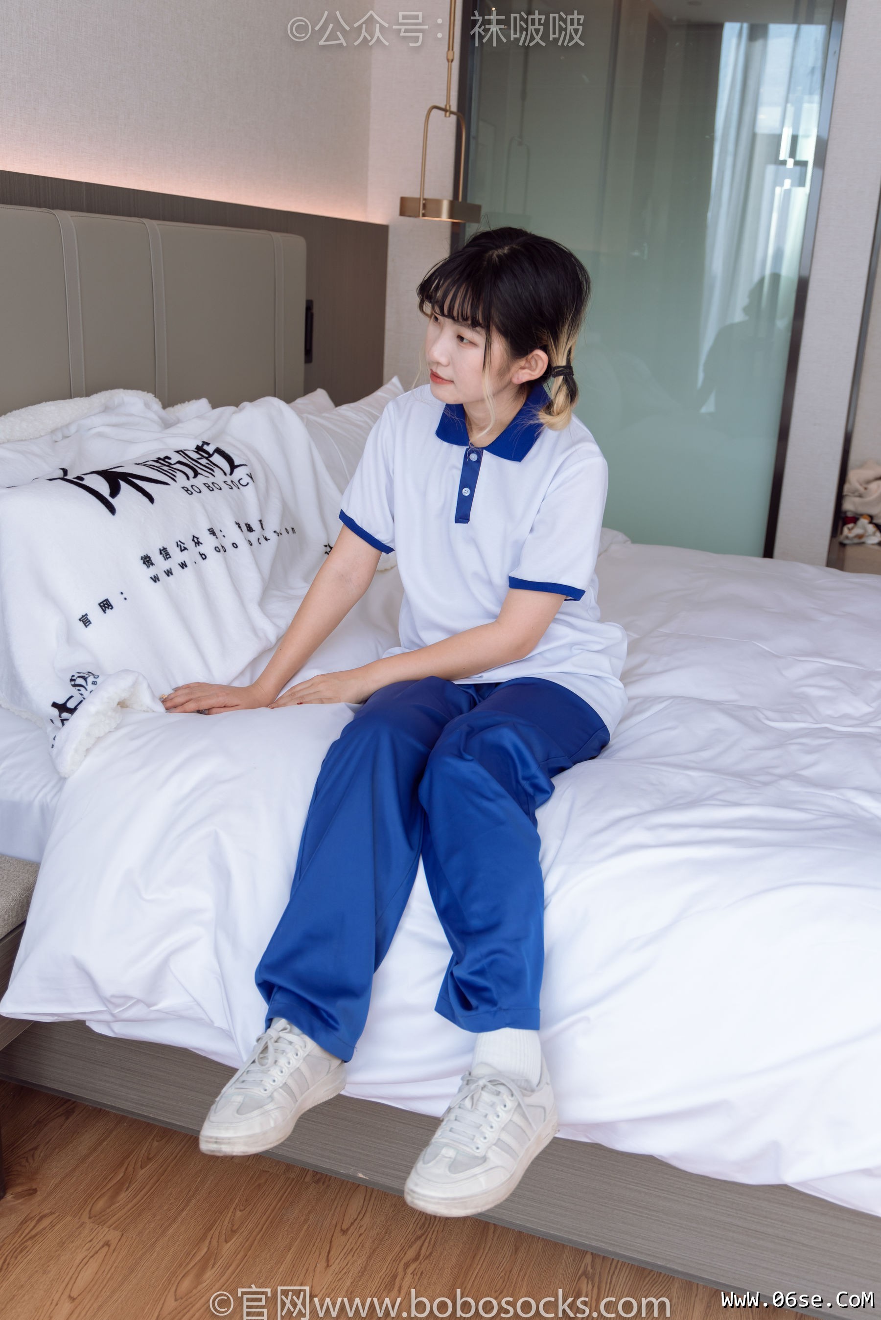 图片[12]-BoBoSocks袜啵啵 No.042 砂糖-校服、板鞋、白棉袜、油亮白丝[139P]-六色网