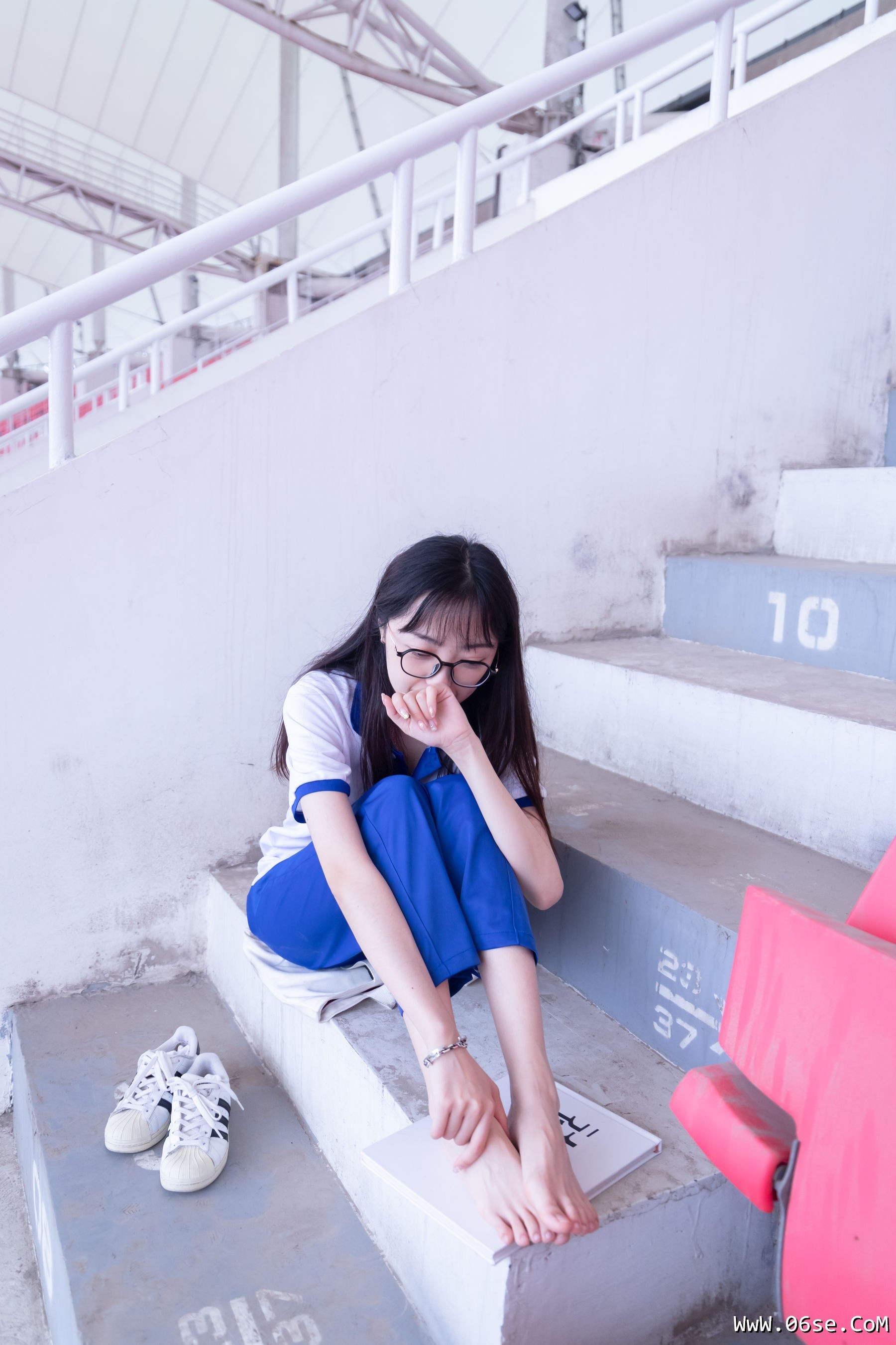 图片[115]-BoBoSocks袜啵啵 No.002 稚予-校服、贝壳头、白棉袜、裸足[139P]-六色网