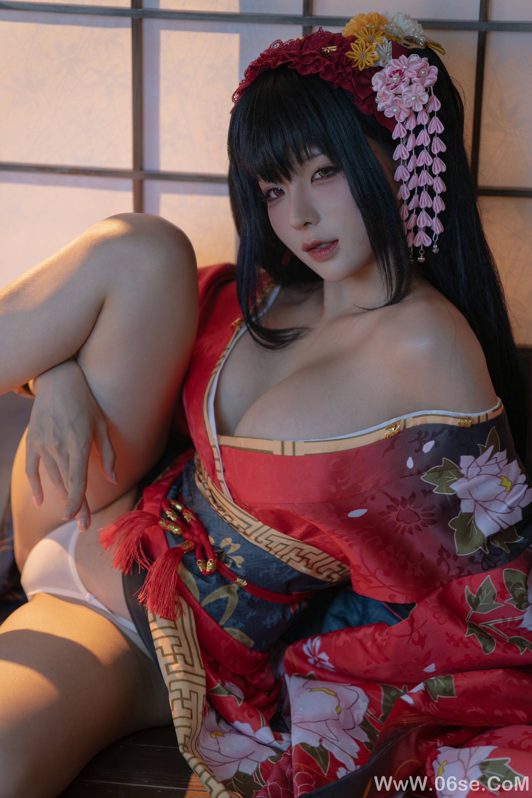 图片[20]-动漫博主蠢沫沫 – 狂三和服[147P]-六色网