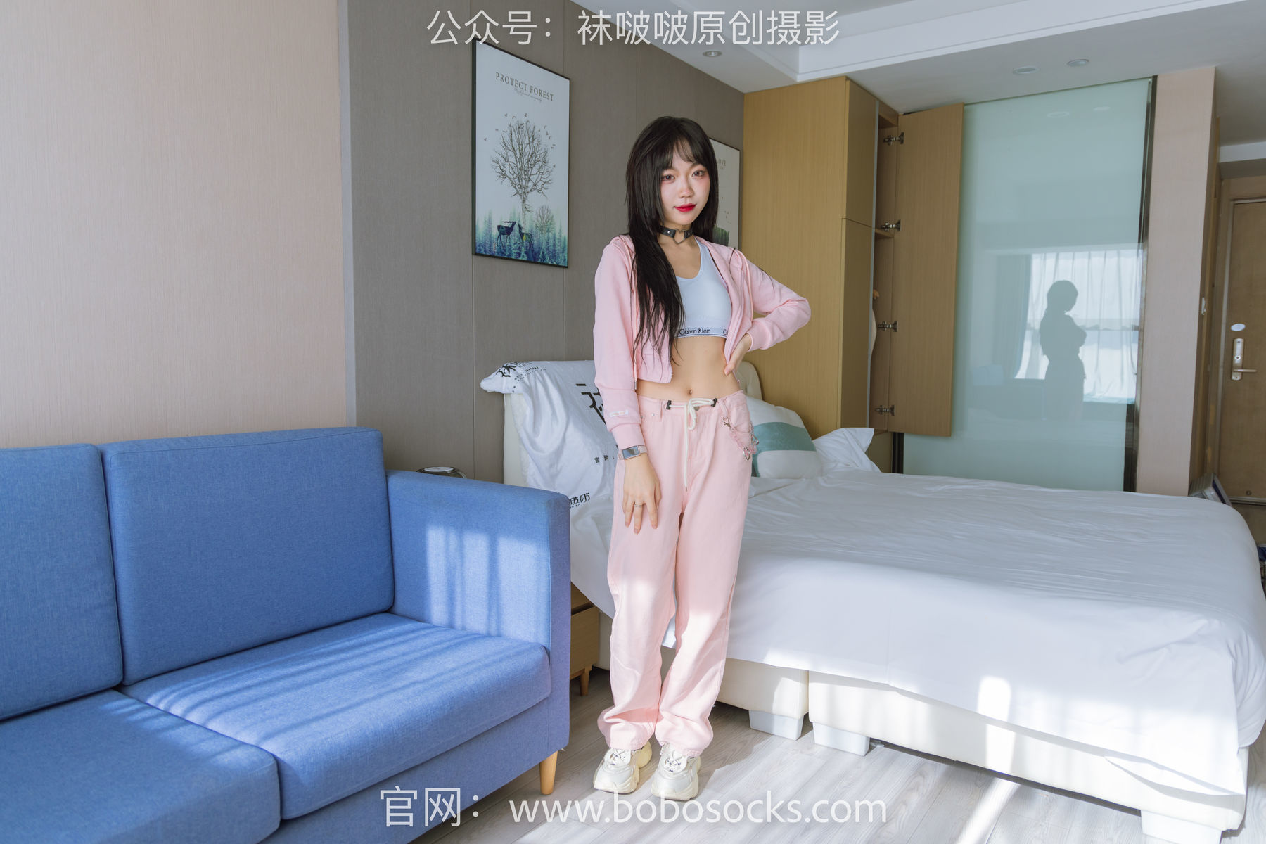 图片[108]-BoBoSocks袜啵啵 No.141 周周-运动鞋、白棉袜、裸足[140P]-六色网