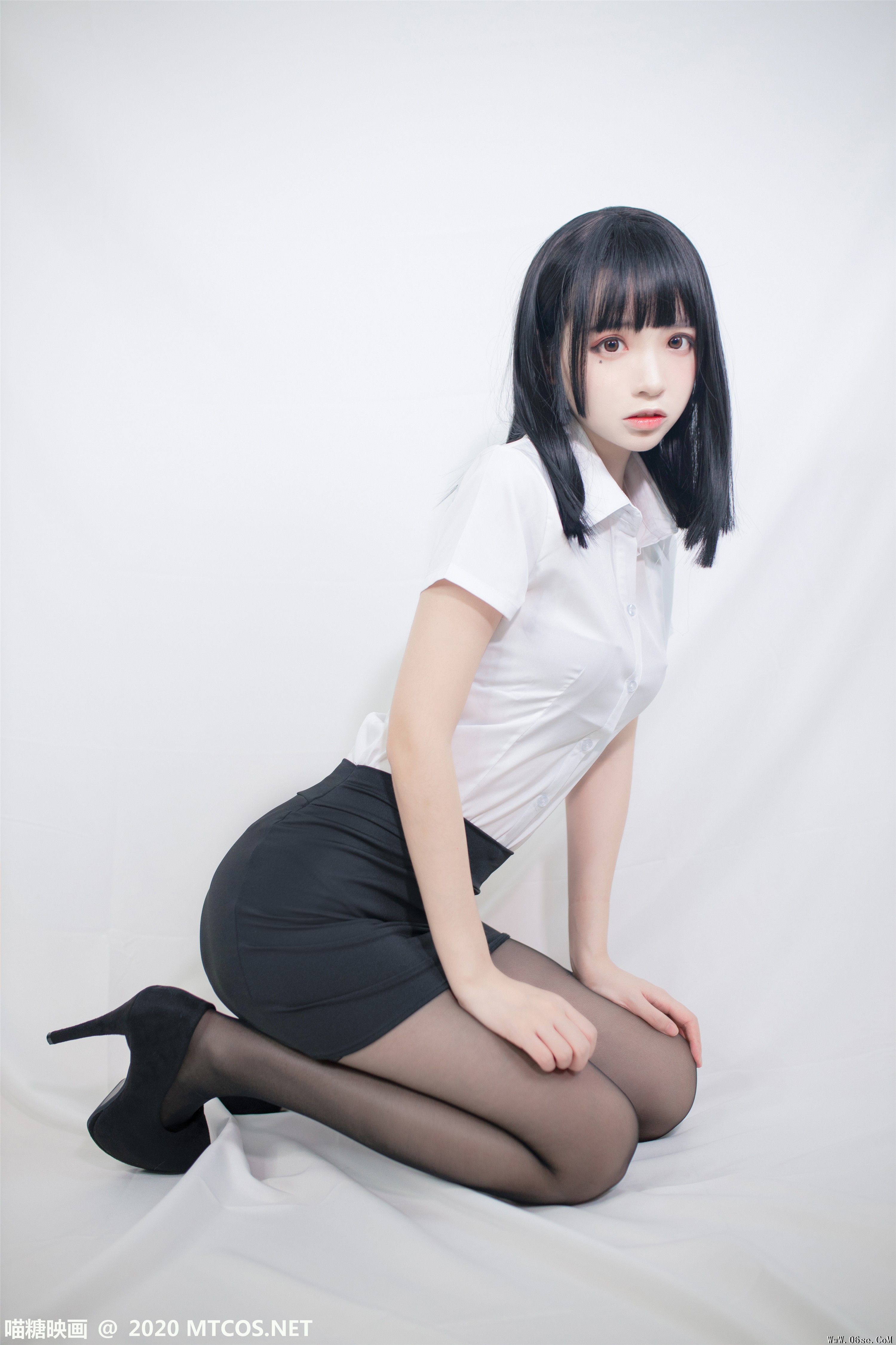 图片[3]-喵糖映画 VOL.291 OL制服 [22P-116MB]-六色网