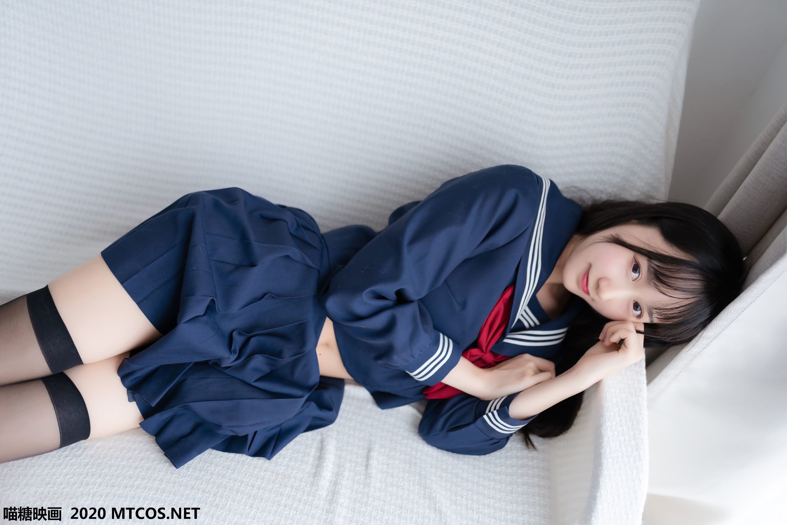 图片[11]-[喵糖映画] JKL.005 水手JK制服 [42P]-六色网