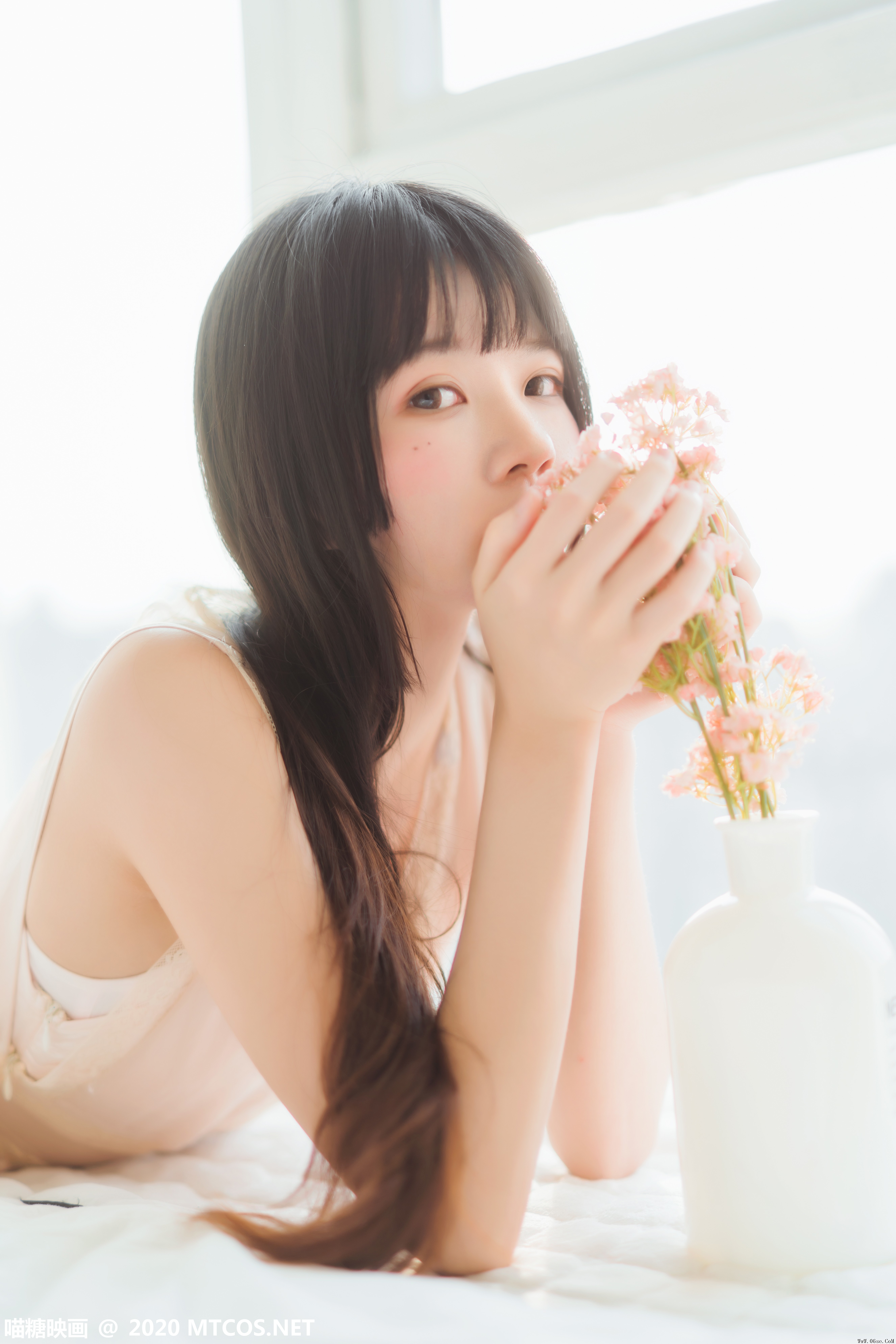 图片[21]-喵糖映画 VOL.226 窗边女孩[30P／504MB]-六色网