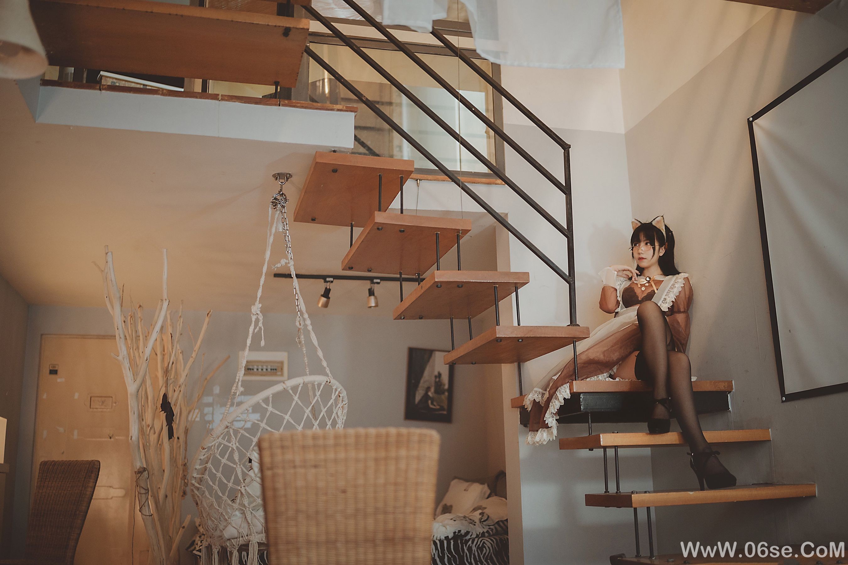 图片[5]-COSER美女逐月su 透明女仆[46P]-六色网