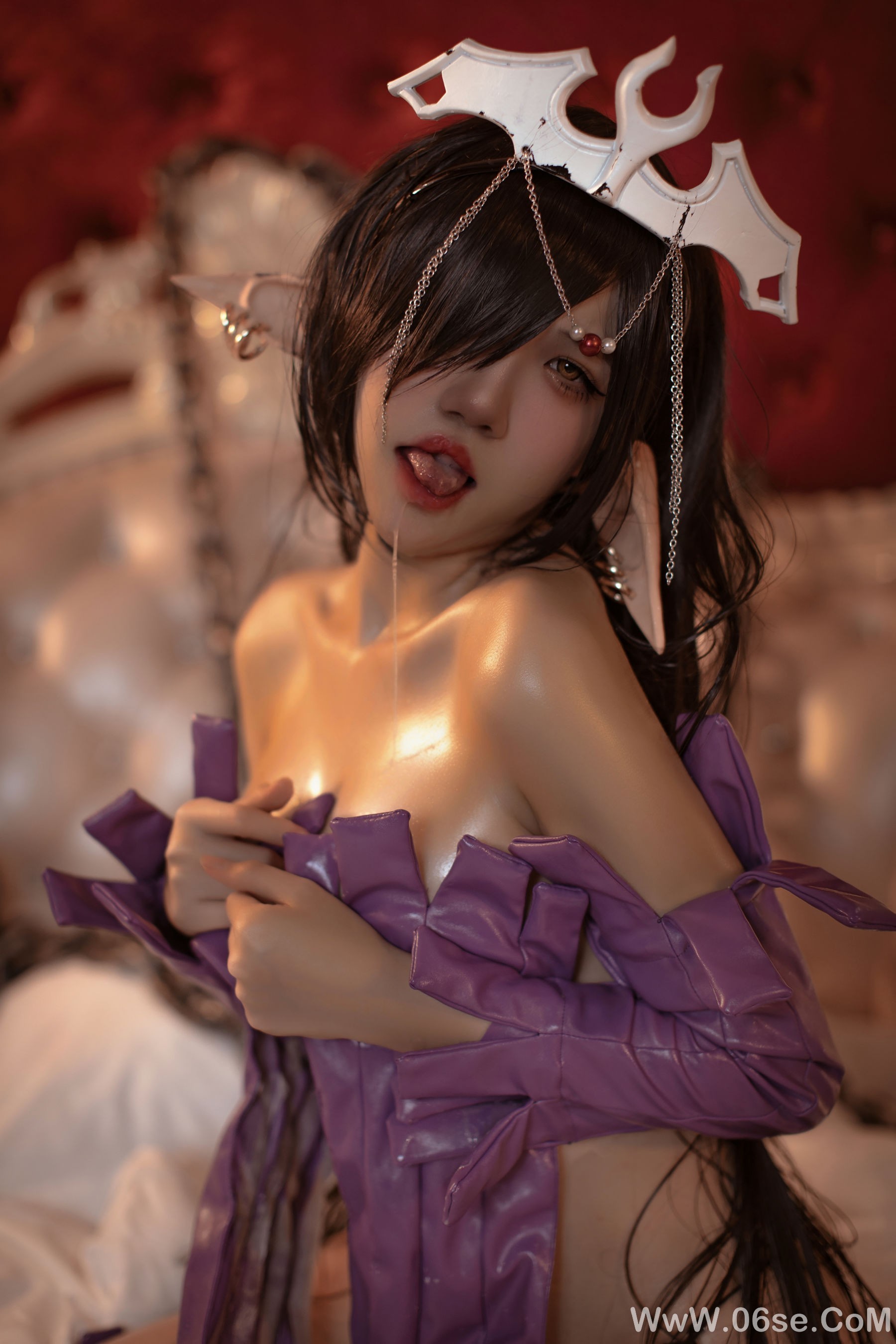 图片[80]-鬼马少女 阿薰kaOri – 黑獣 黑精灵女王奥利卡[80P]-六色网