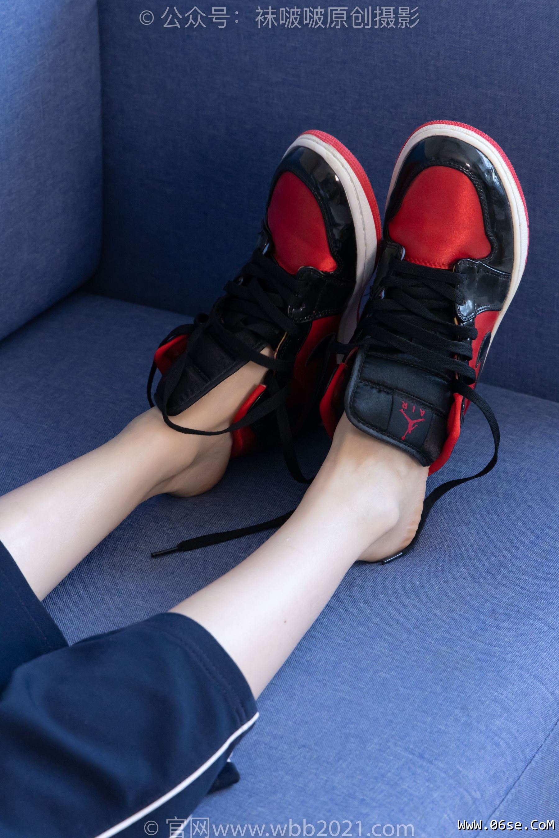 图片[29]-BoBoSocks袜啵啵 No.398 稚予 -板鞋、白船袜、裸足、裸足[150P]-六色网