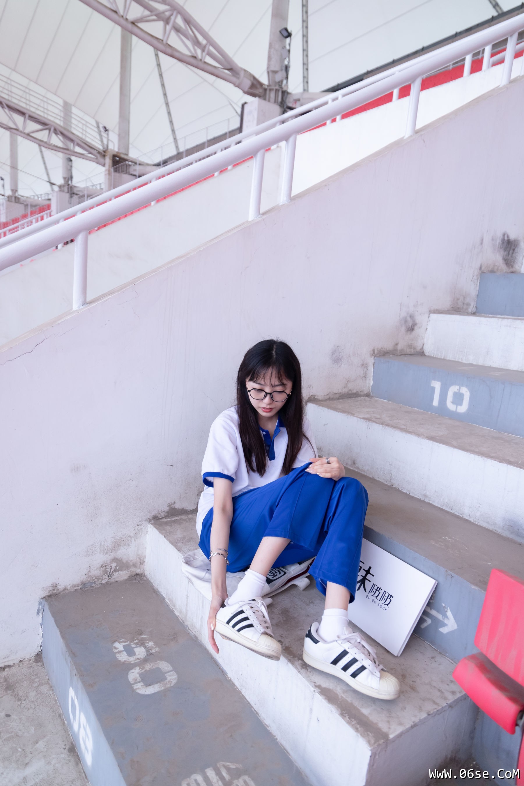图片[40]-BoBoSocks袜啵啵 No.002 稚予-校服、贝壳头、白棉袜、裸足[139P]-六色网