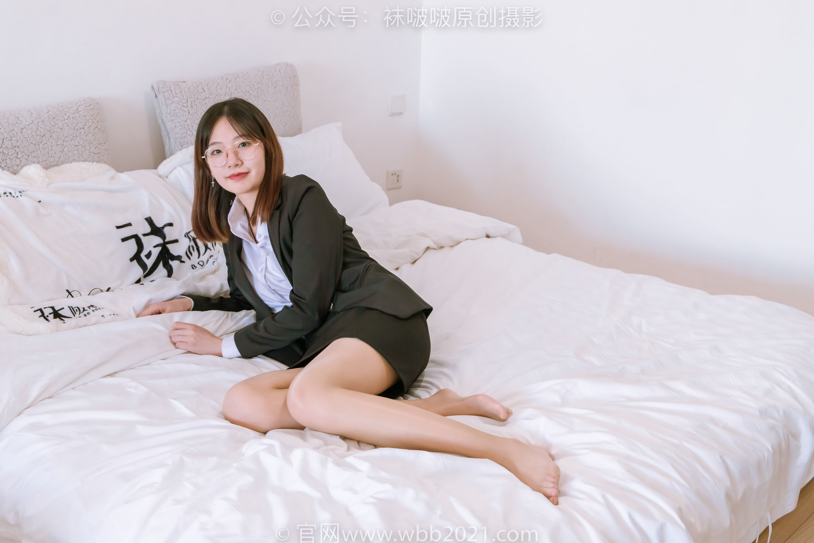 图片[123]-BoBoSocks袜啵啵 No.267 小甜豆 -高跟鞋、油亮肉丝、ol制服[129P]-六色网
