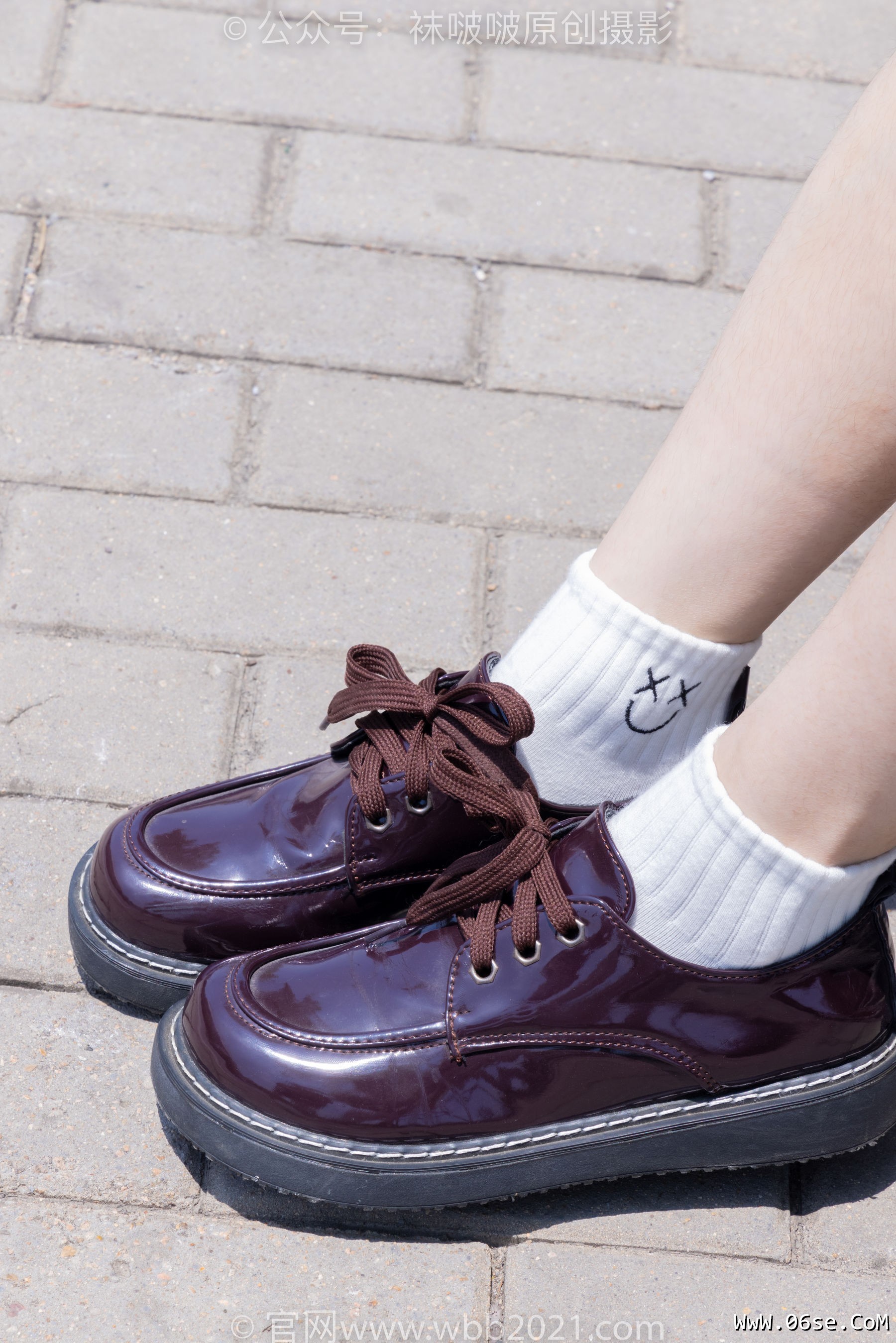图片[77]-BoBoSocks袜啵啵 No.399 糯米 -皮鞋、白棉袜、jk制服[145P]-六色网