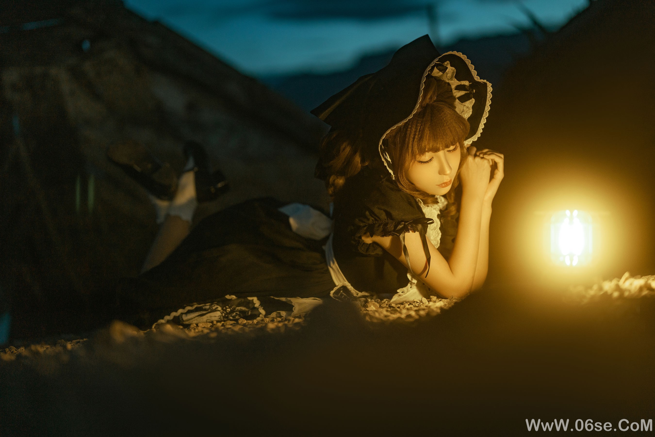 图片[16]-动漫博主蠢沫沫 – 洱海黑色[17P]-六色网