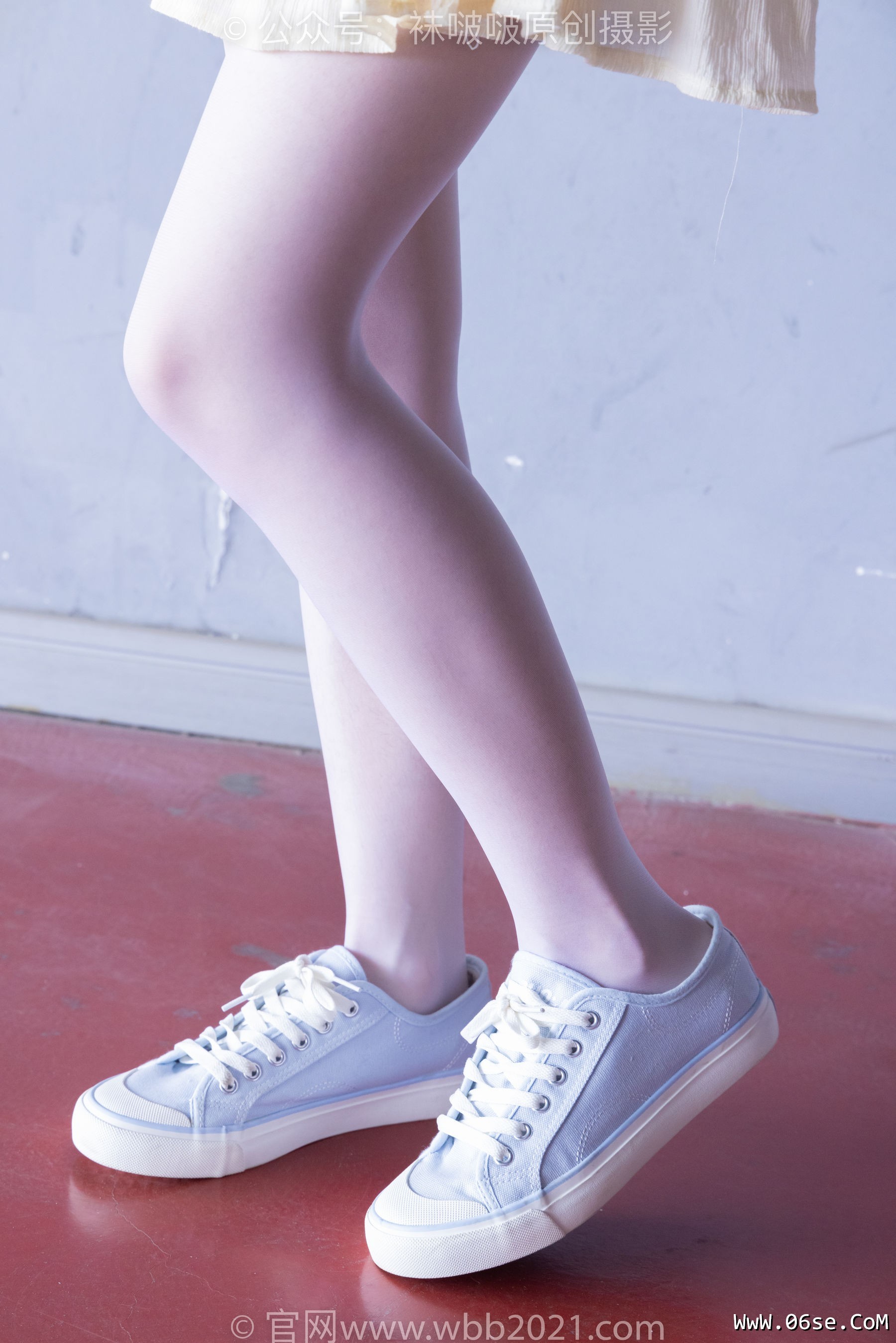 图片[35]-BoBoSocks袜啵啵 No.395 糯米 -板鞋、白丝[145P]-六色网