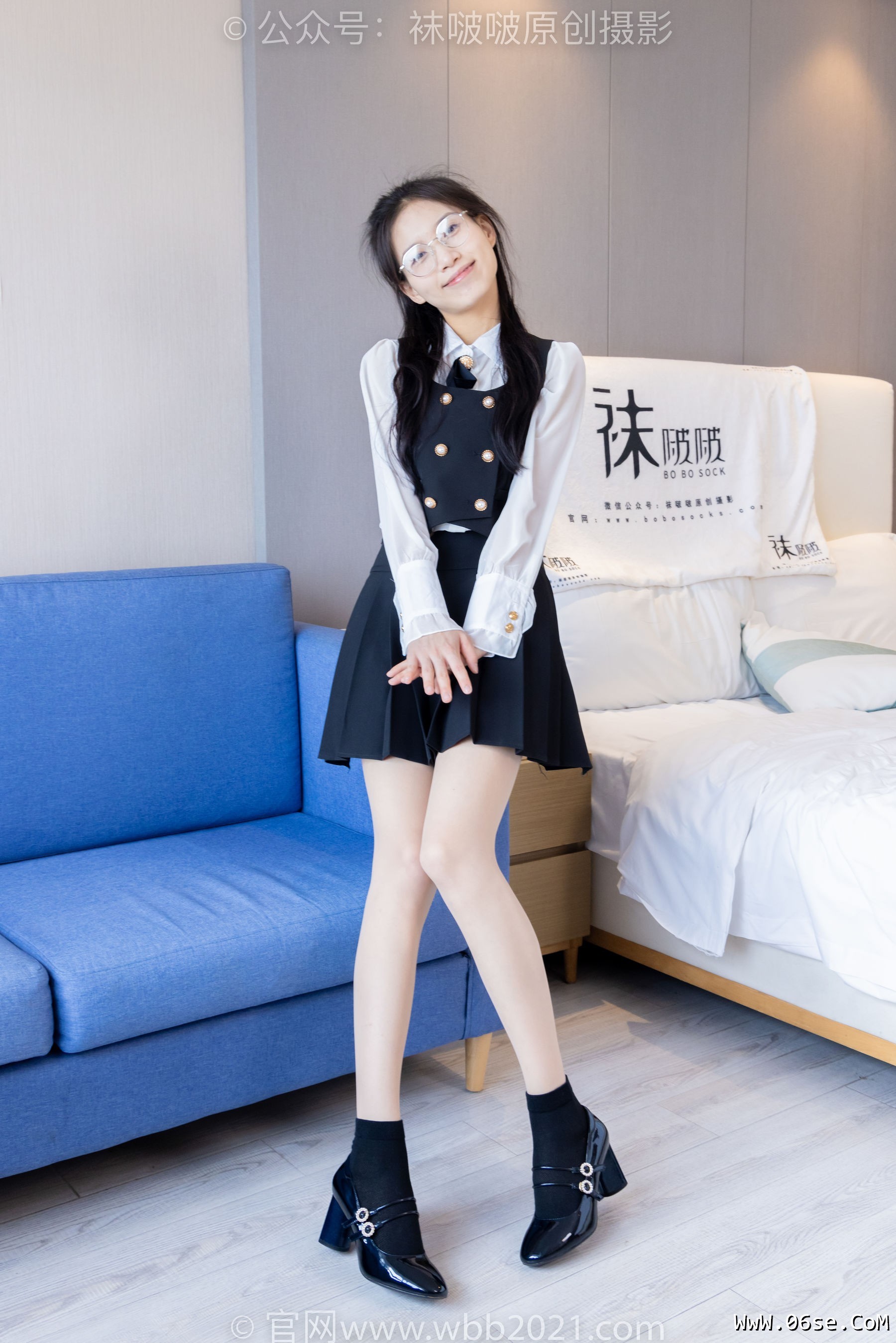 图片[54]-BoBoSocks袜啵啵 No.431 芝士 -高跟鞋、板鞋、黑棉袜、粉棉袜、油亮肉丝[140P]-六色网