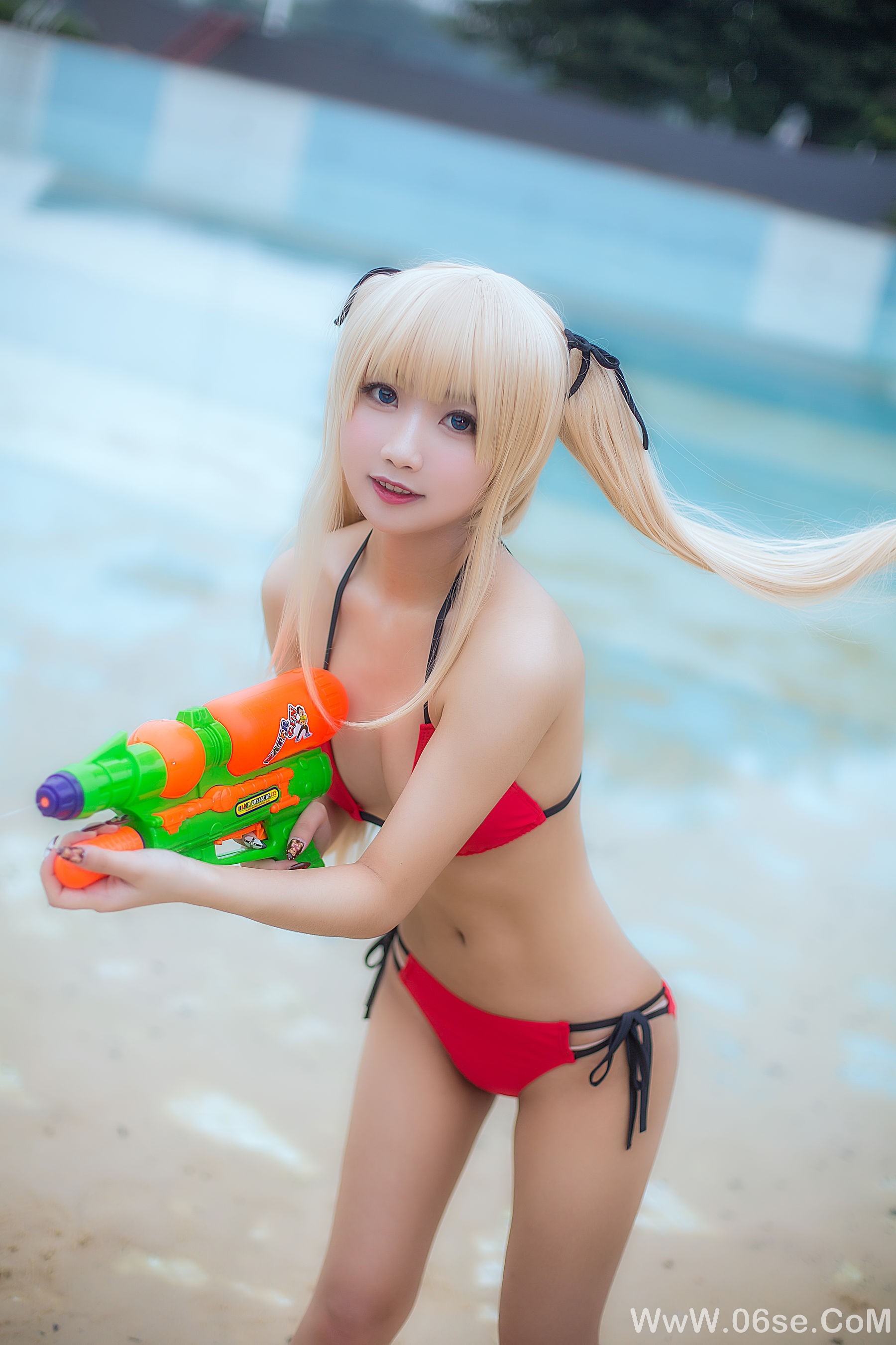 图片[12]-白嫩美少女 鬼畜瑶 – 水着[15P]-六色网