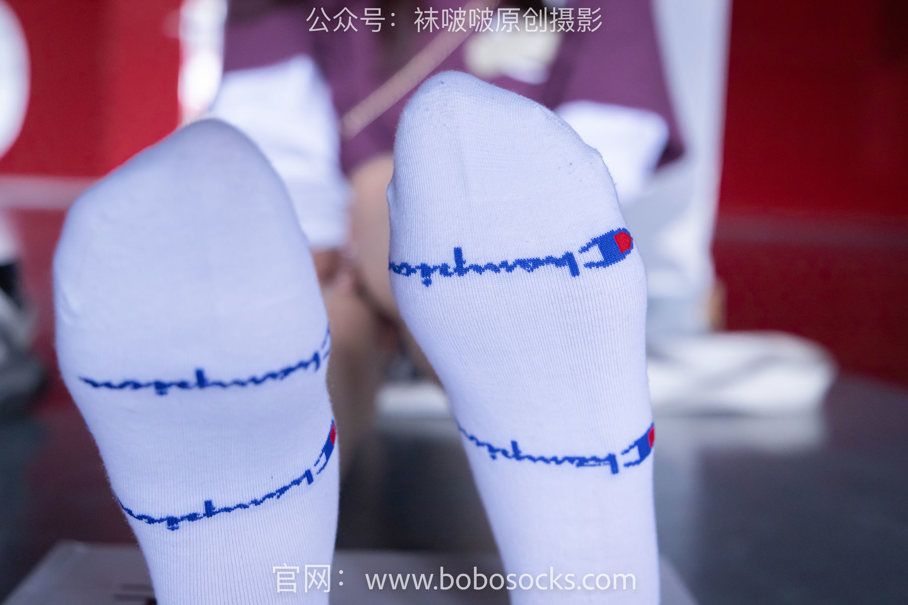 图片[79]-BoBoSocks袜啵啵 积分限定作品010 稚予-巴黎世家运动鞋、白棉袜、肉丝[144P]-六色网