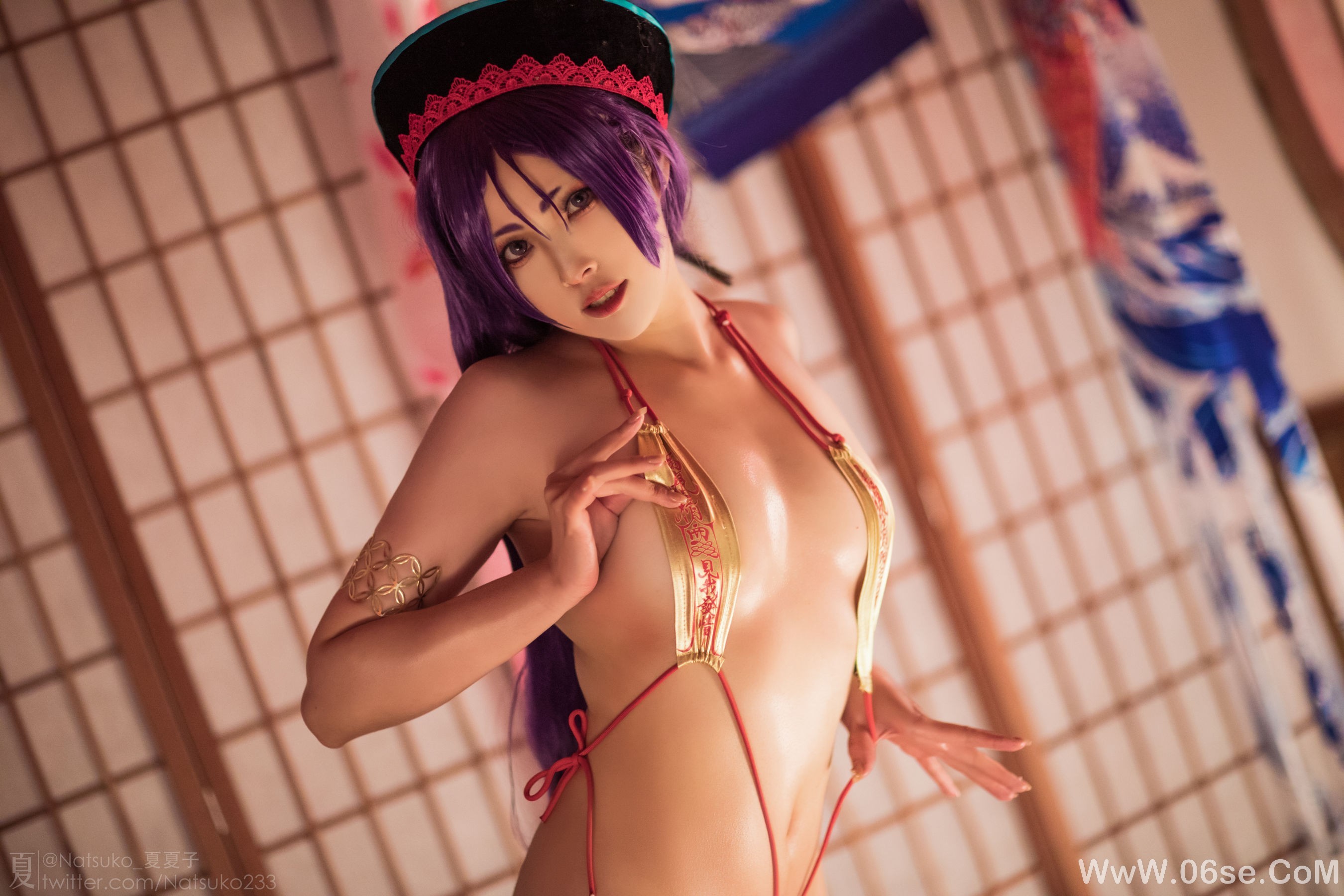 图片[39]-Natsuko夏夏子 – 源赖光 僵尸同人[51P]-六色网