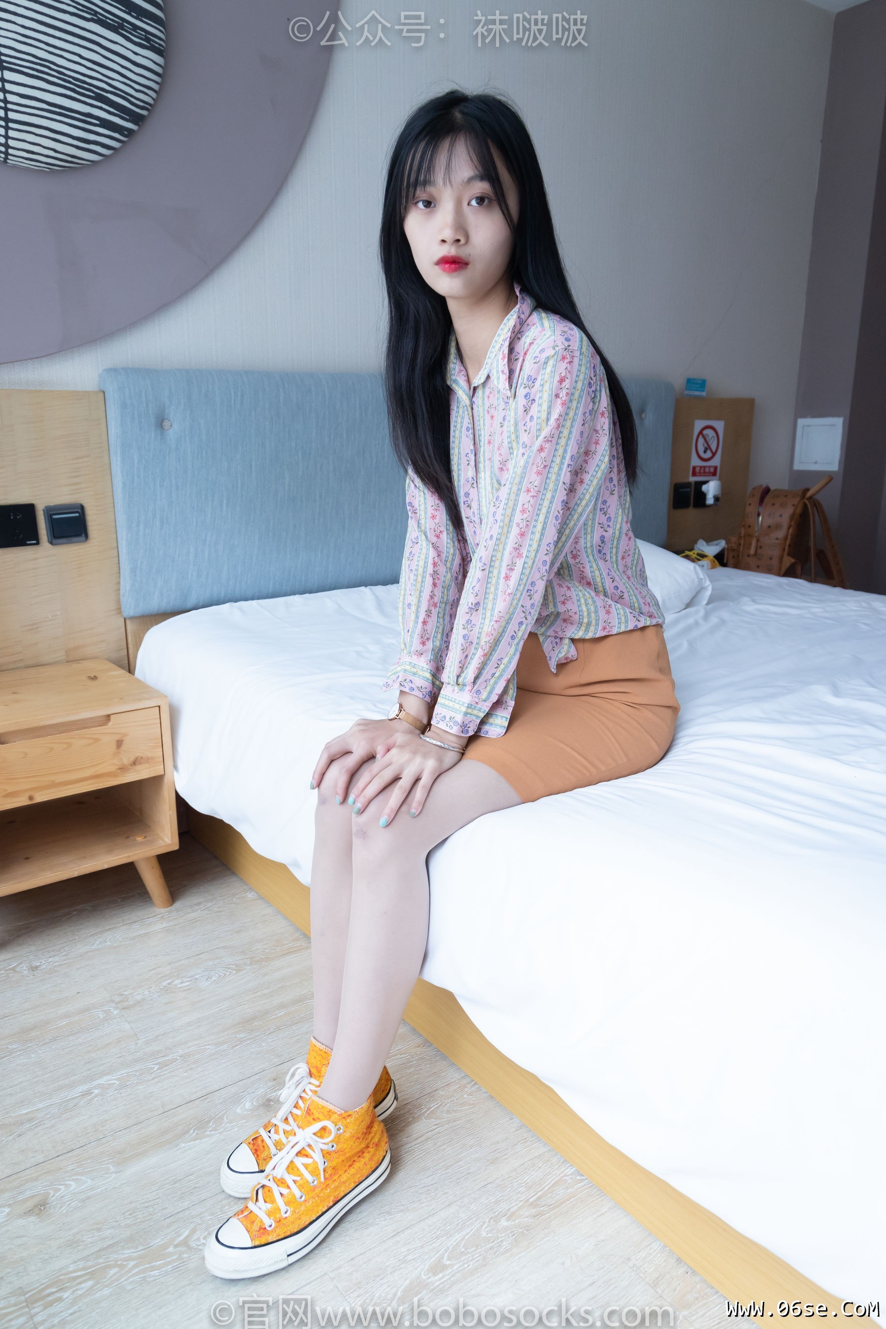 图片[12]-BoBoSocks袜啵啵 No.008 涵涵-帆布鞋、白色短棉袜、肉丝[139P]-六色网
