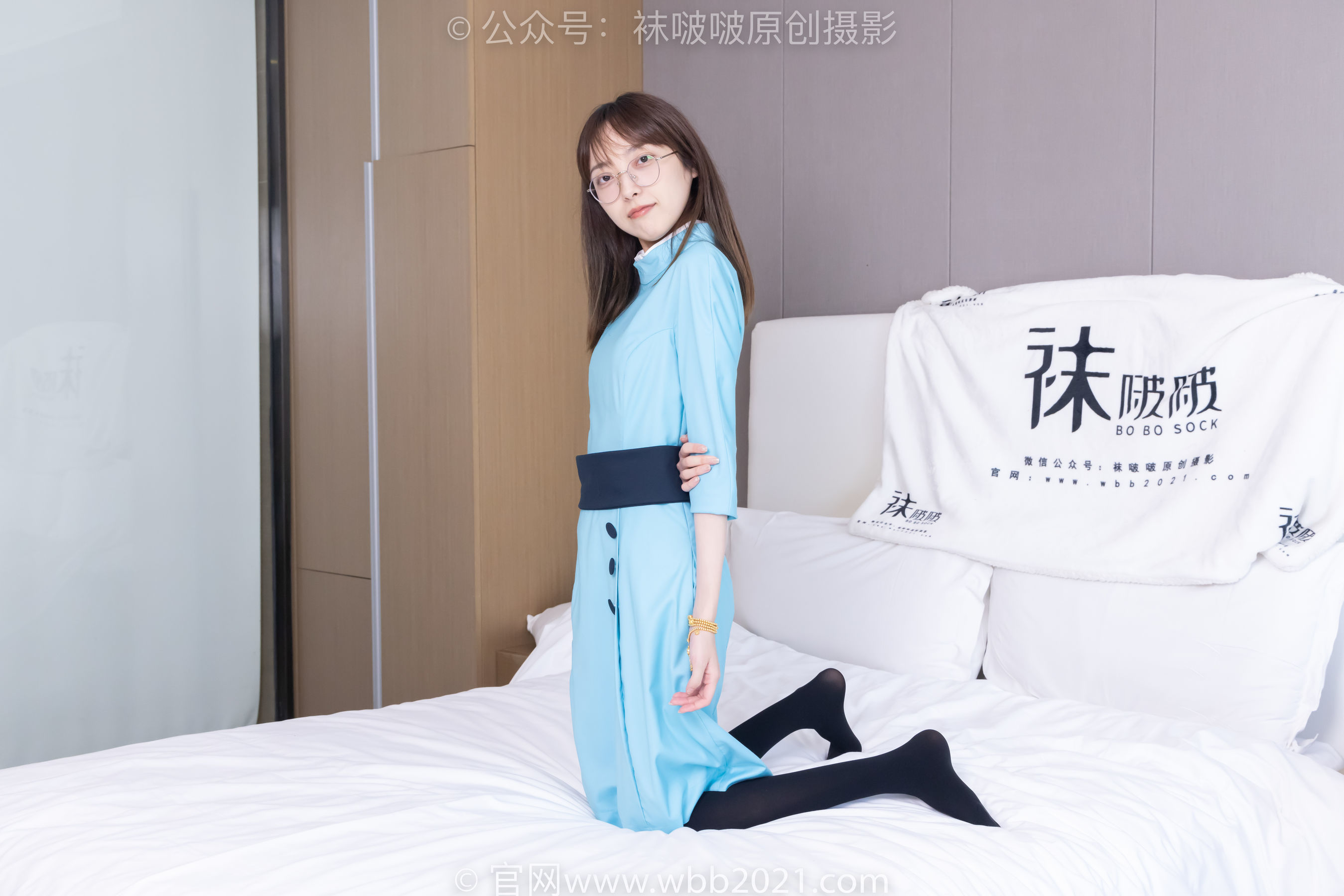 图片[71]-BoBoSocks袜啵啵 No.440 稚予 -高跟鞋、厚黑丝、空姐制服[200P]-六色网