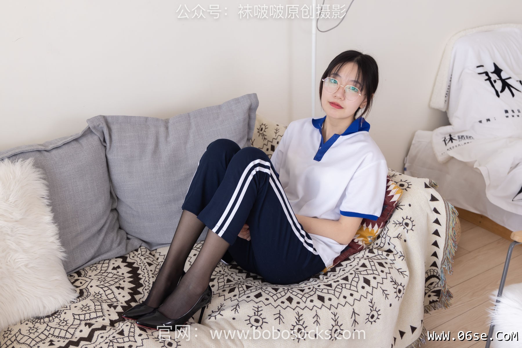 图片[79]-BoBoSocks袜啵啵 No.135 小甜豆-高跟鞋、黑丝、裸足[140P]-六色网