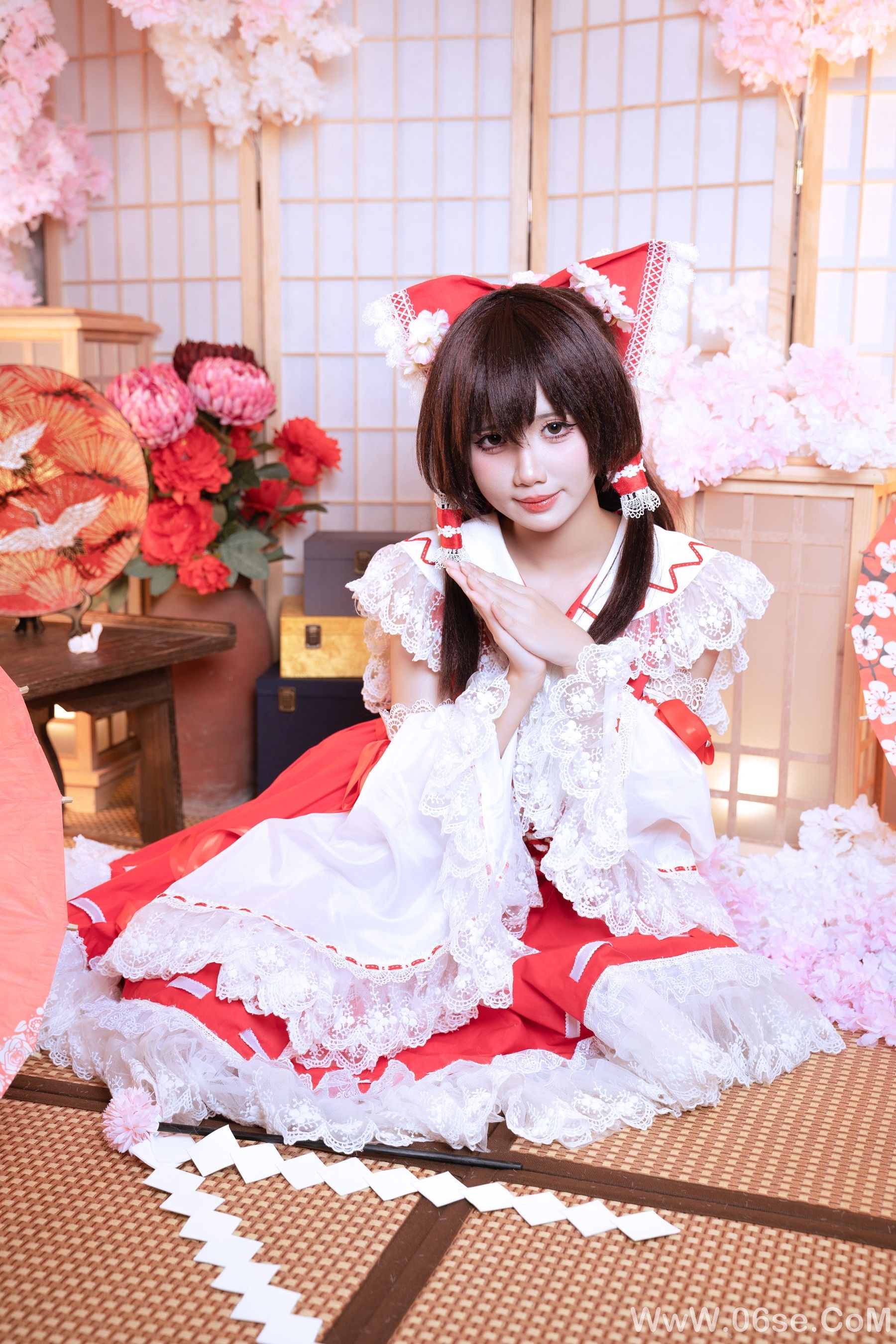 图片[7]-PoppaChan – Reimu Hakurei[40P]-六色网