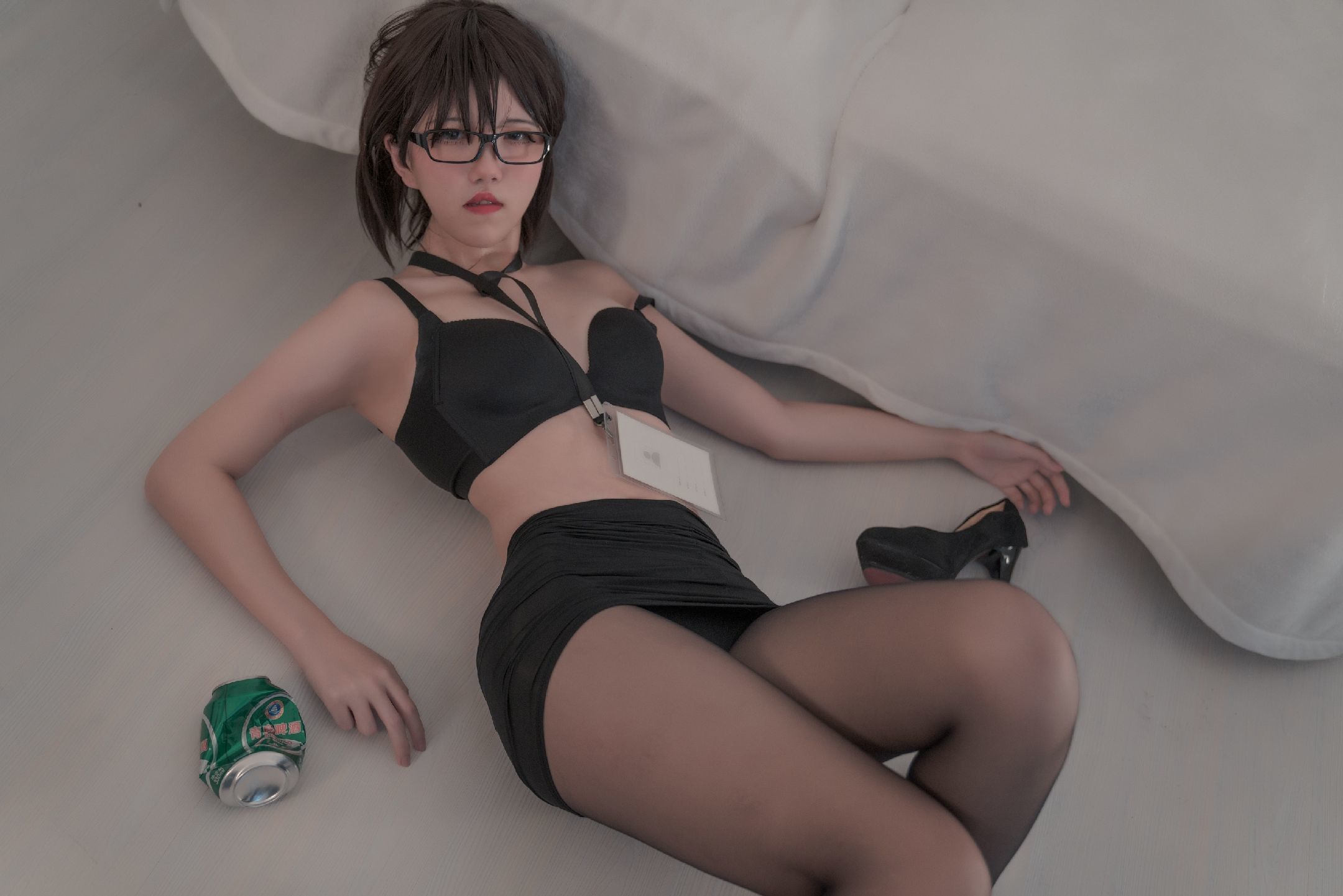 图片[18]-鬼马少女阿薰kaOri 黑丝OL[39P]-六色网