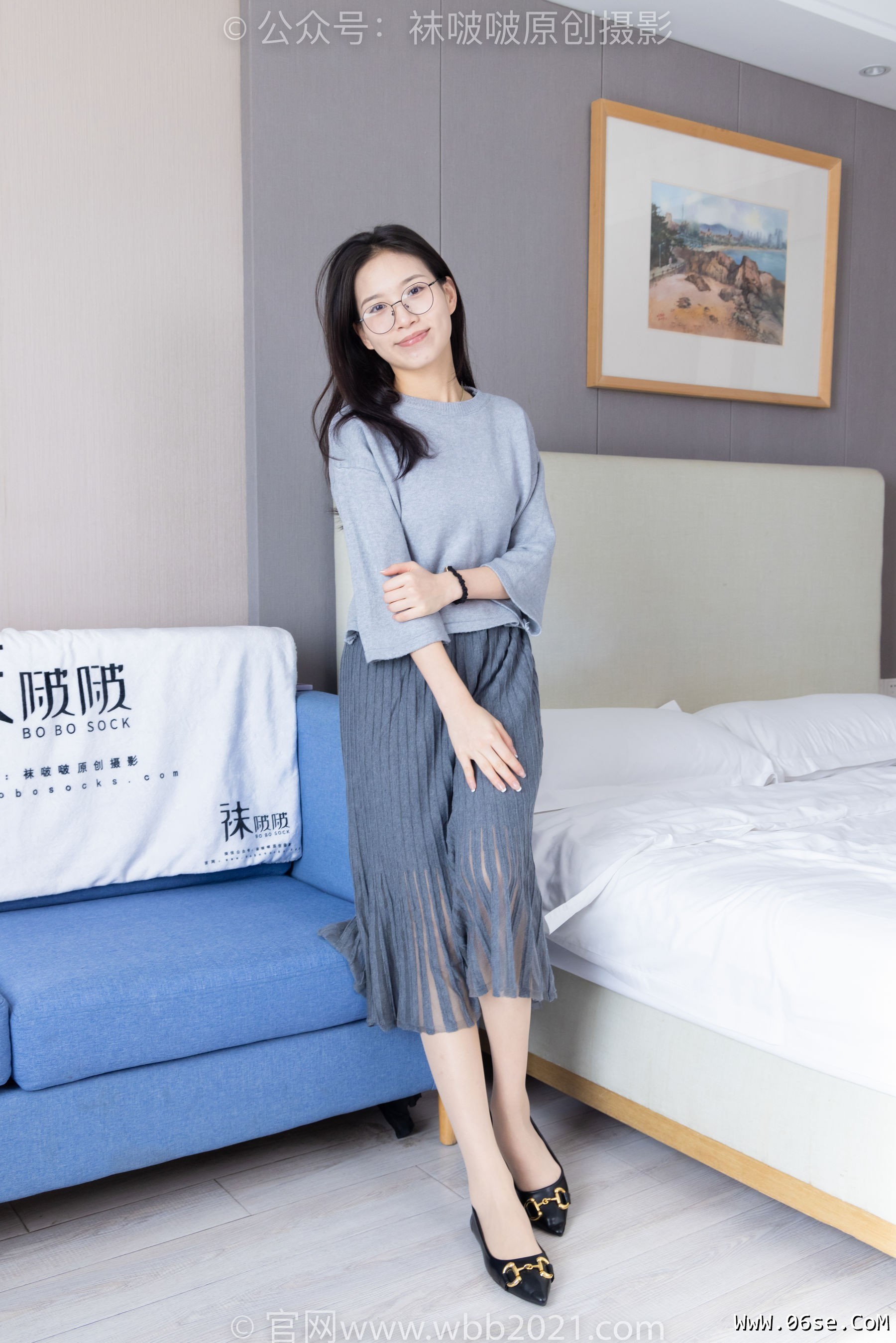 图片[61]-BoBoSocks袜啵啵 No.358 芝士 -平底鞋、板鞋、肉丝、厚黑丝[150P]-六色网