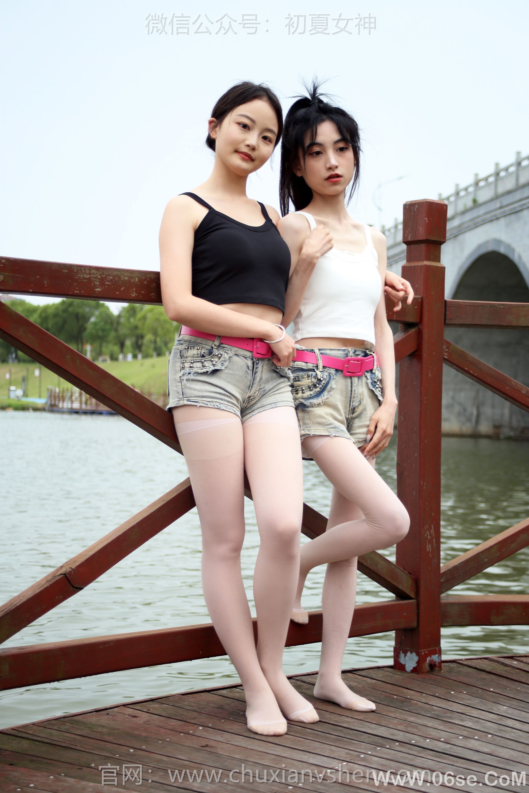 图片[92]-初夏女神 No.252 柒柒&双双 光彩照人[130P]-六色网