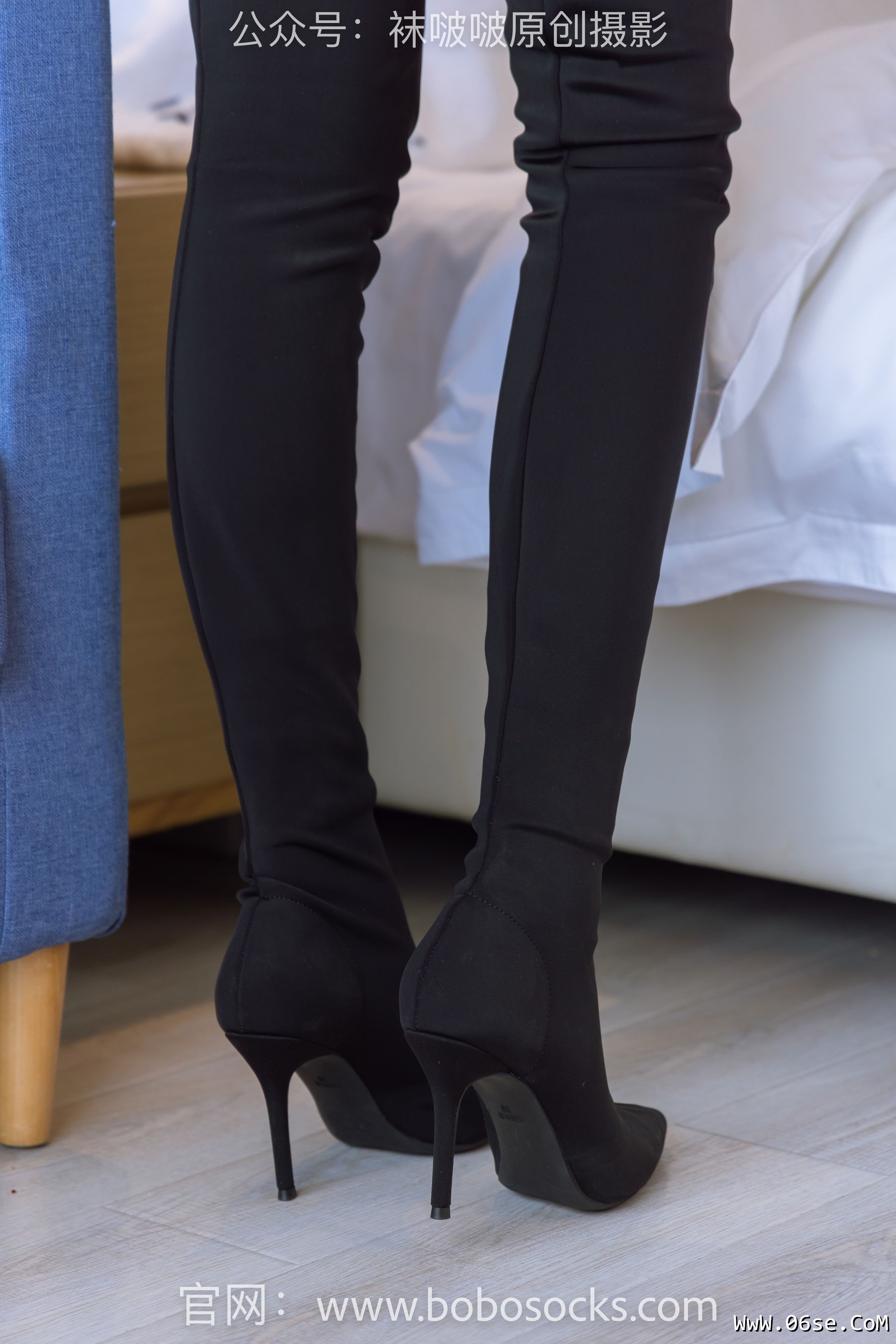 图片[50]-BoBoSocks袜啵啵 No.158 小甜豆-高跟长靴、白棉袜、裸足[136P]-六色网