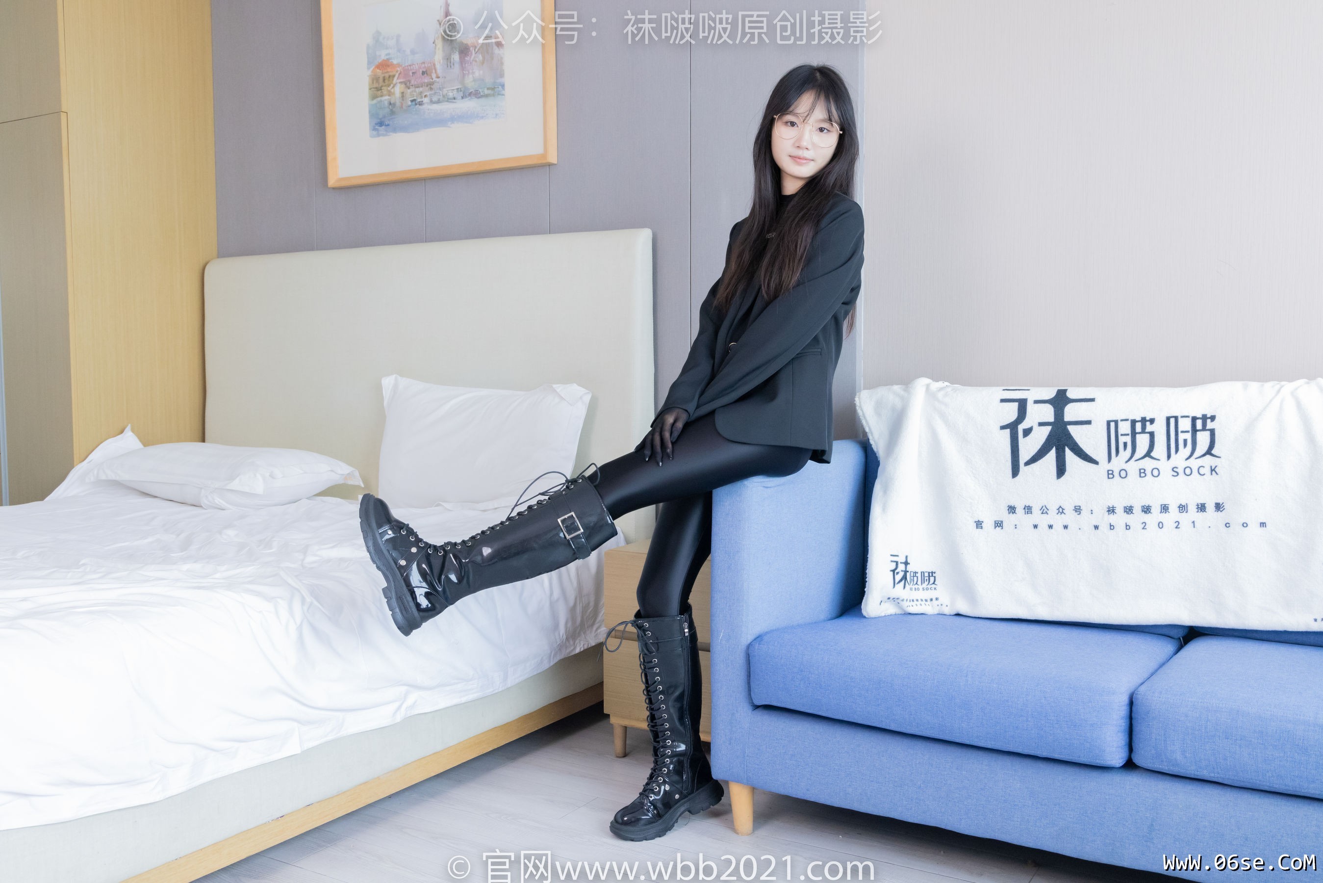 图片[56]-BoBoSocks袜啵啵 No.423 甜甜圈 -长靴、黑丝、连体衣裤里丝[145P]-六色网